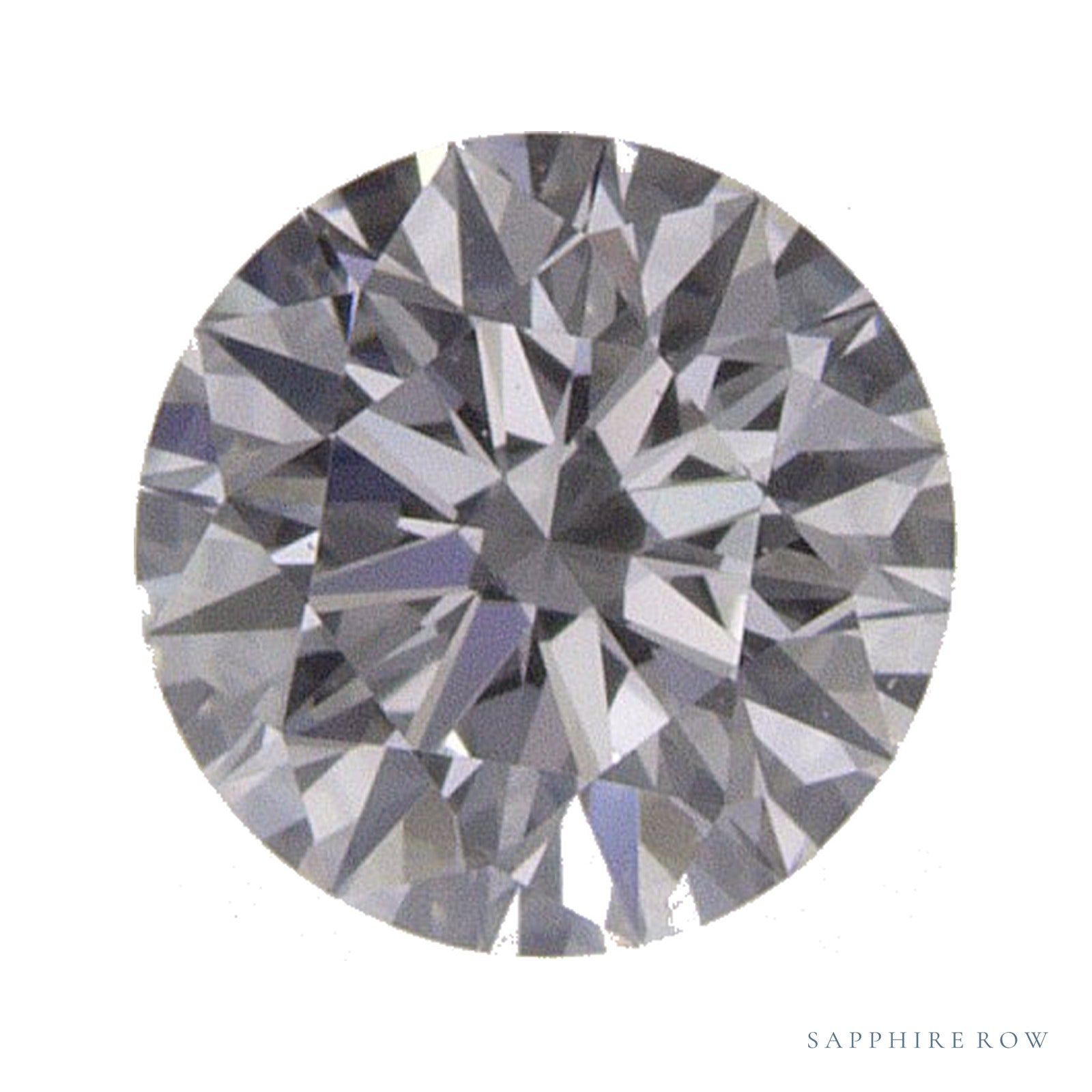 0.42 ct natural diamond, round cut | Sapphire Row · cut4