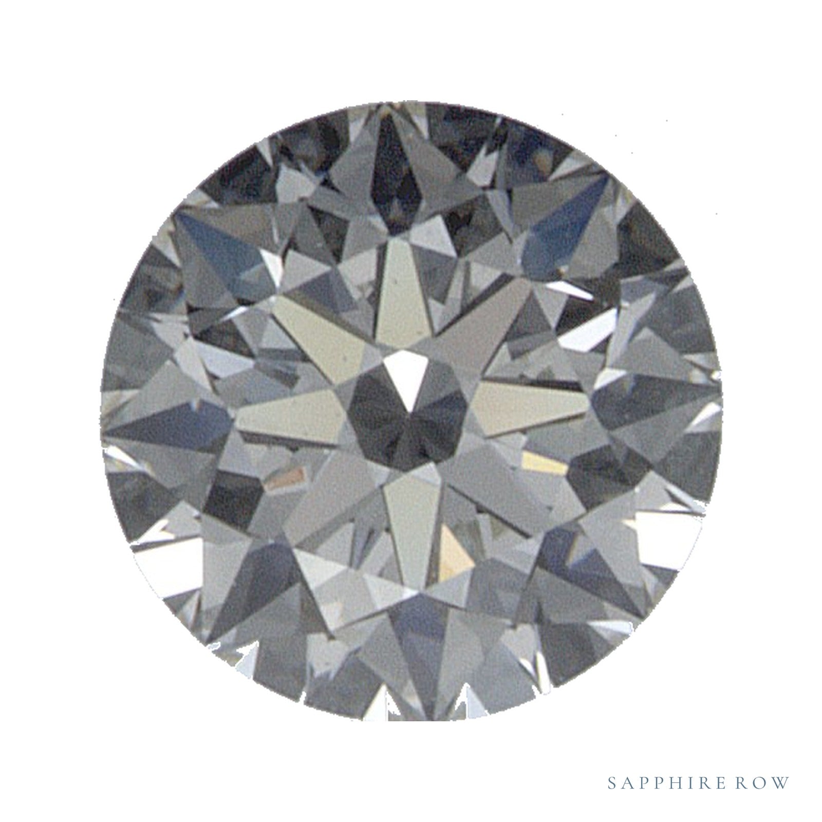 0.42 ct natural diamond, round cut | Sapphire Row · cut4