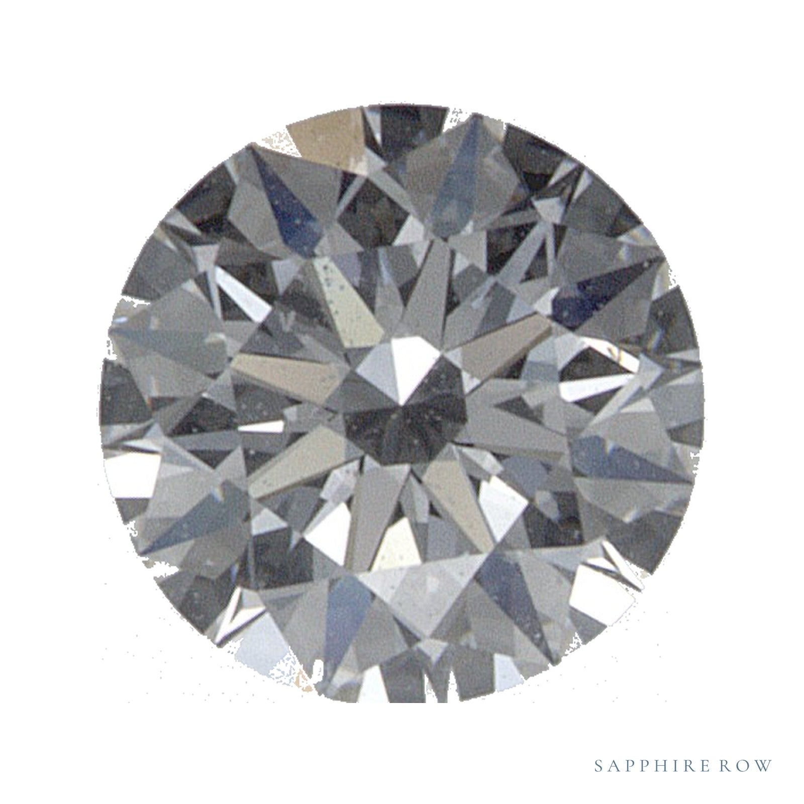 0.42 ct Round Natural Diamond – E VVS1 — Sapphire Row · cut · cut3 · cut4