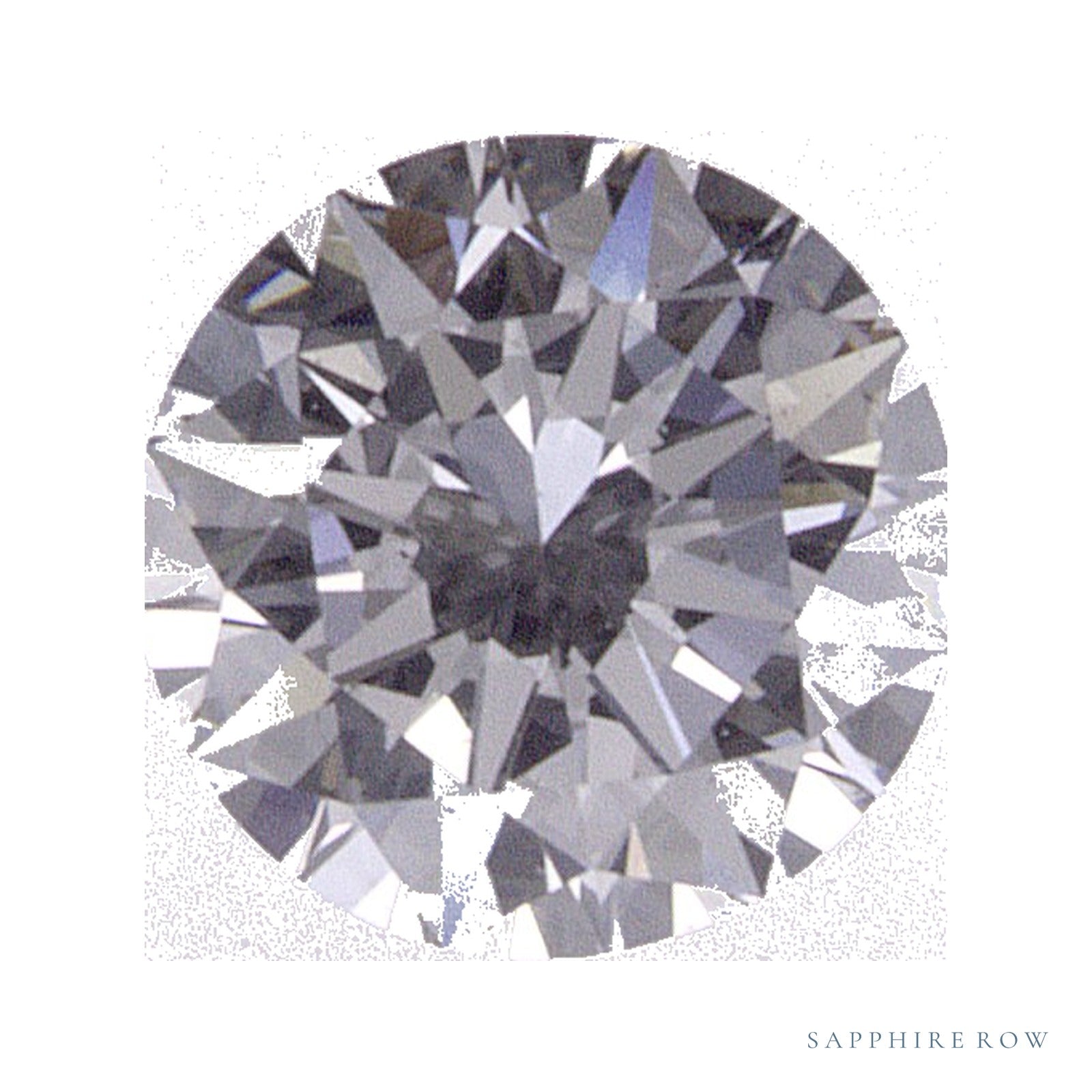 0.41 ct natural diamond, round cut | Sapphire Row · cut4