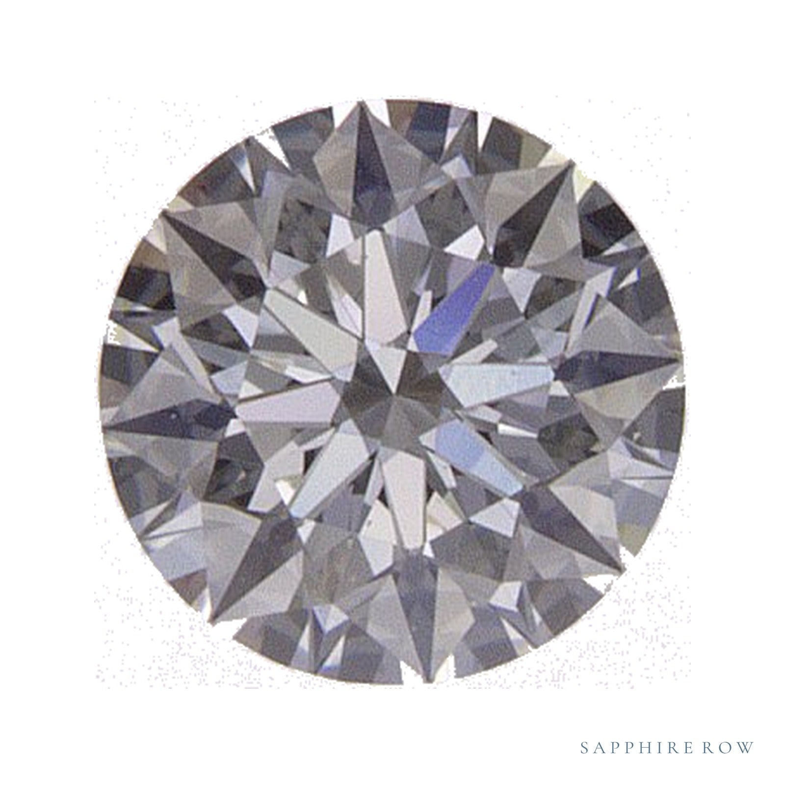 0.41 ct natural diamond, round cut | Sapphire Row · cut4