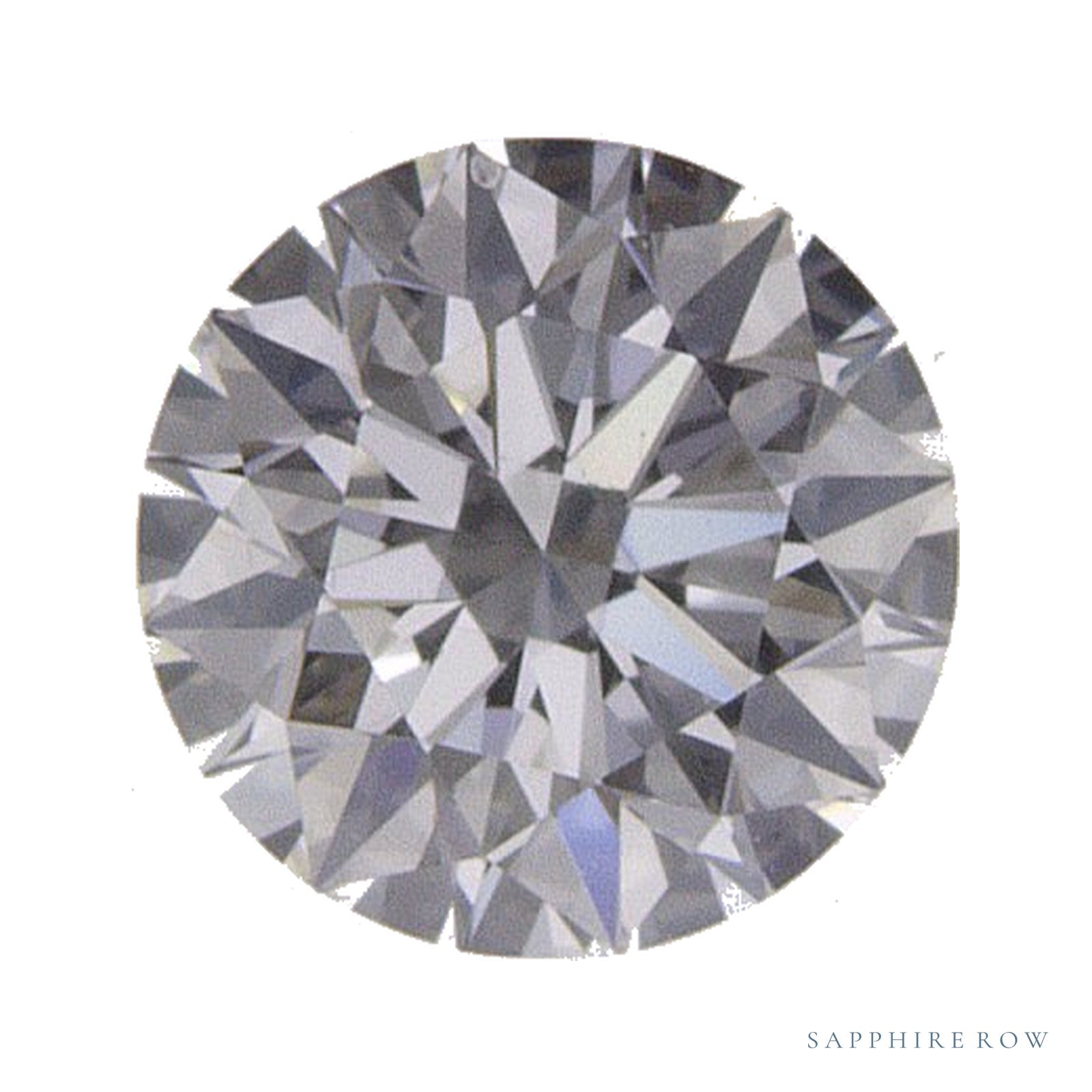 0.41 ct Round Natural Diamond – H VS1 — Sapphire Row · cut · cut3 · cut4