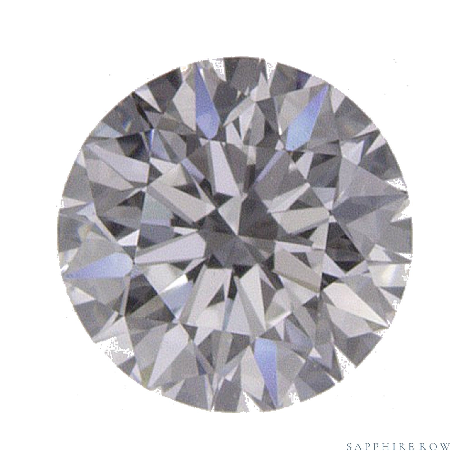 0.41 ct Round Natural Diamond – F VVS1 — Sapphire Row · cut · cut3 · cut4