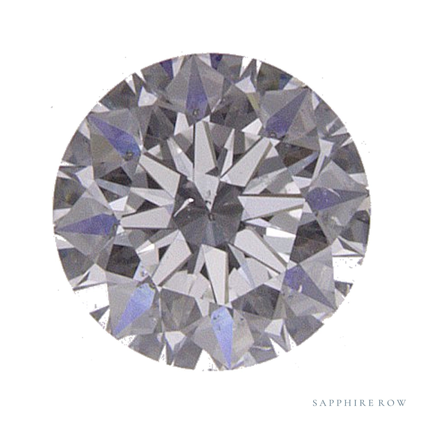 0.41 ct Round Natural Diamond – E SI1 — Sapphire Row · cut · cut3 · cut4