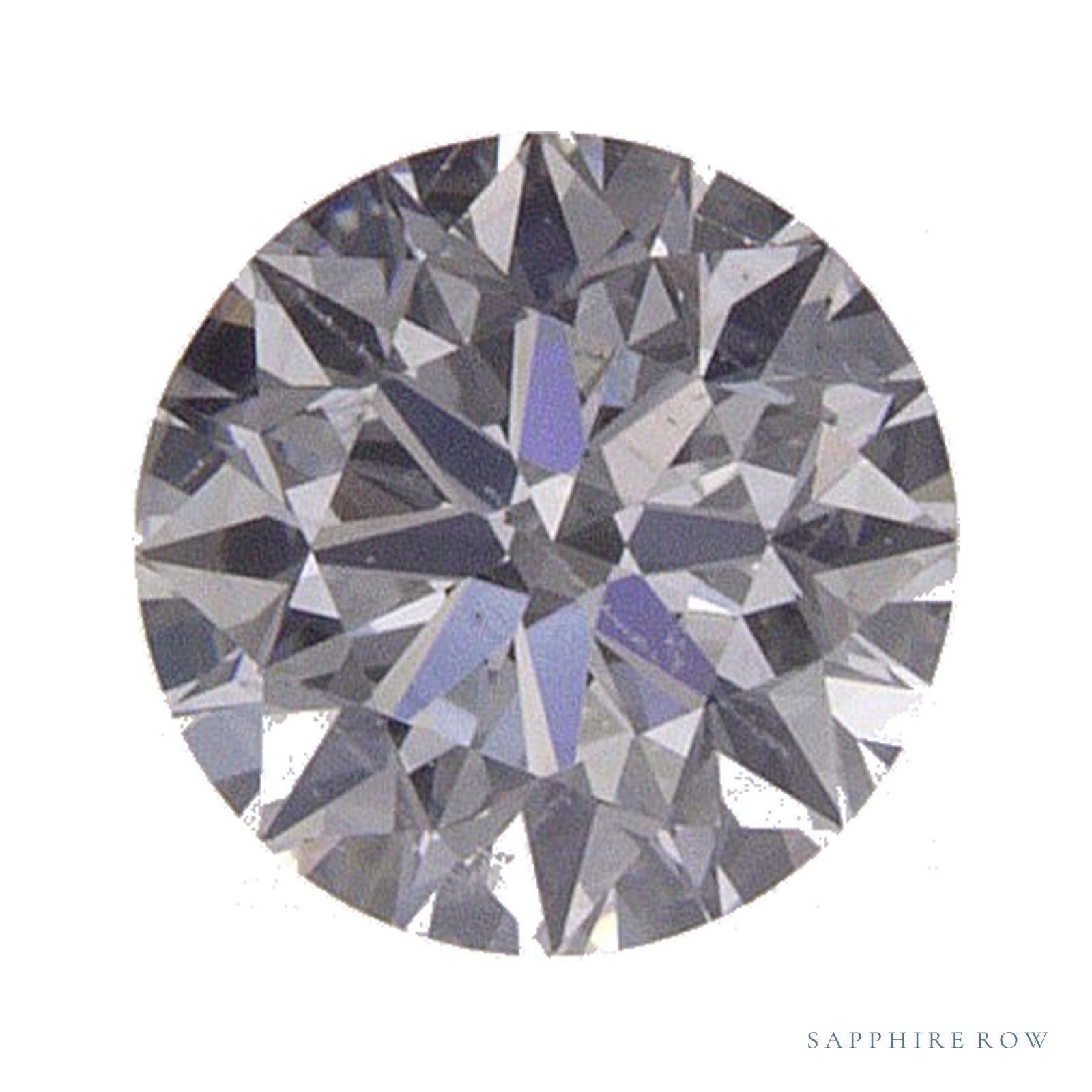 0.41 ct natural diamond, round cut | Sapphire Row · cut4
