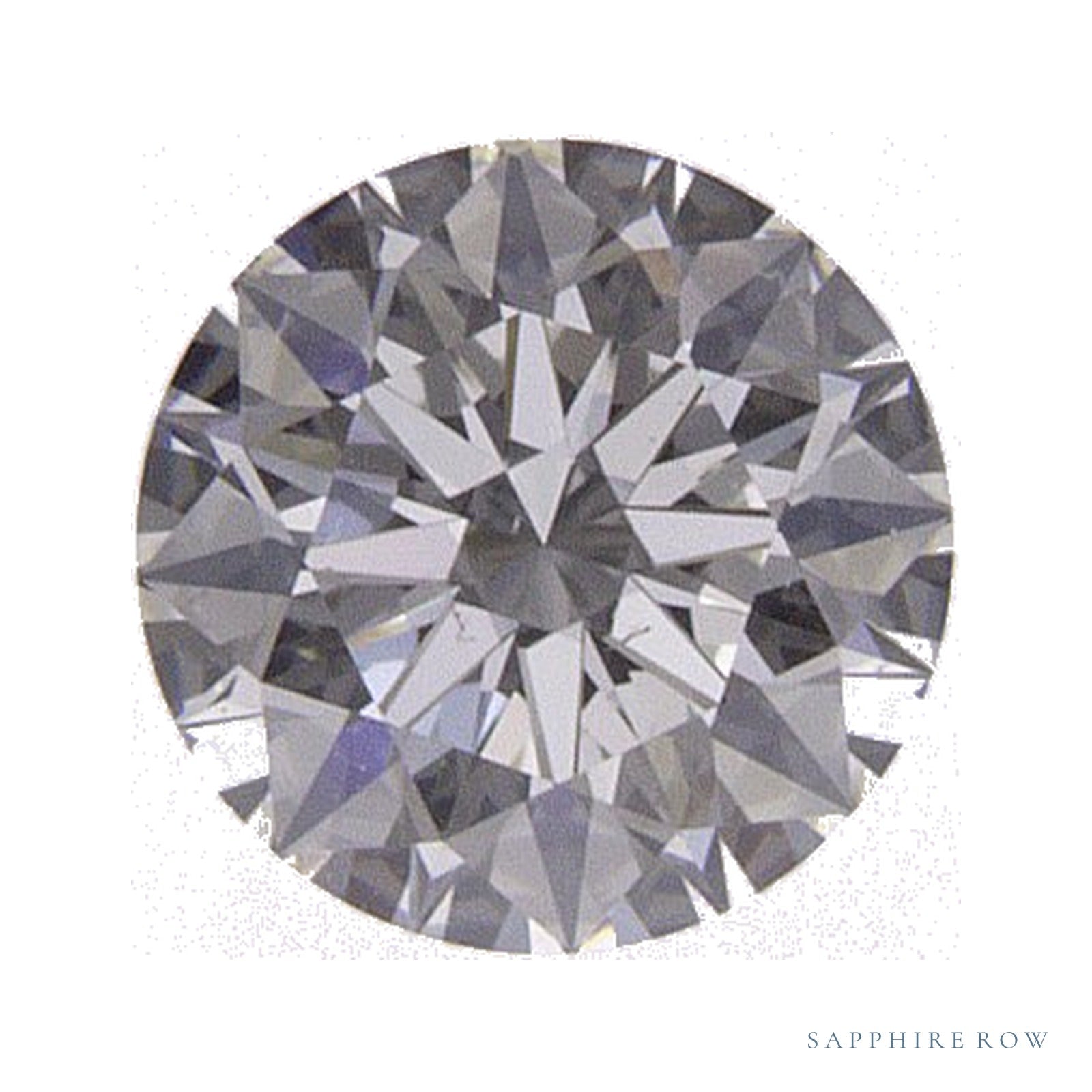 0.41 ct Round Natural Diamond – H VS2 — Sapphire Row · cut · cut3 · cut4