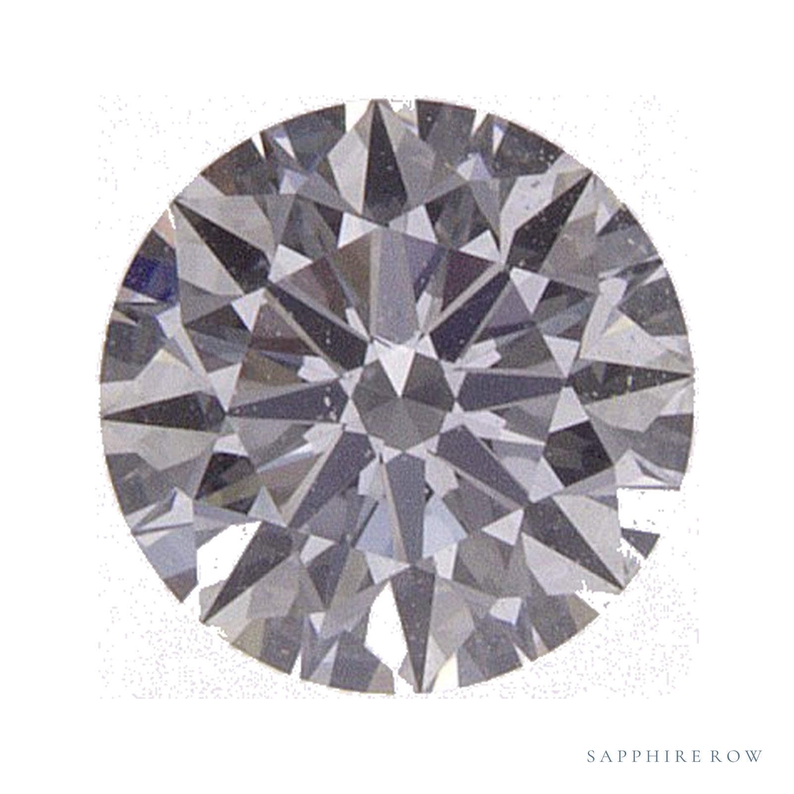 0.41 ct Round Natural Diamond – F VS2 — Sapphire Row · cut · cut3 · cut4