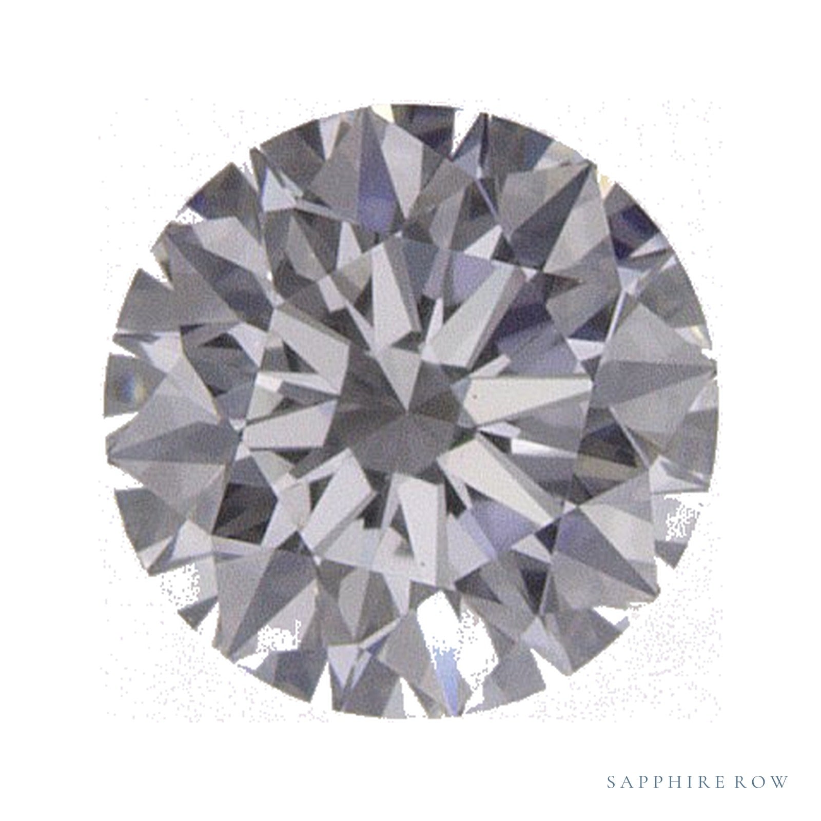0.41 ct natural diamond, round cut | Sapphire Row · cut4