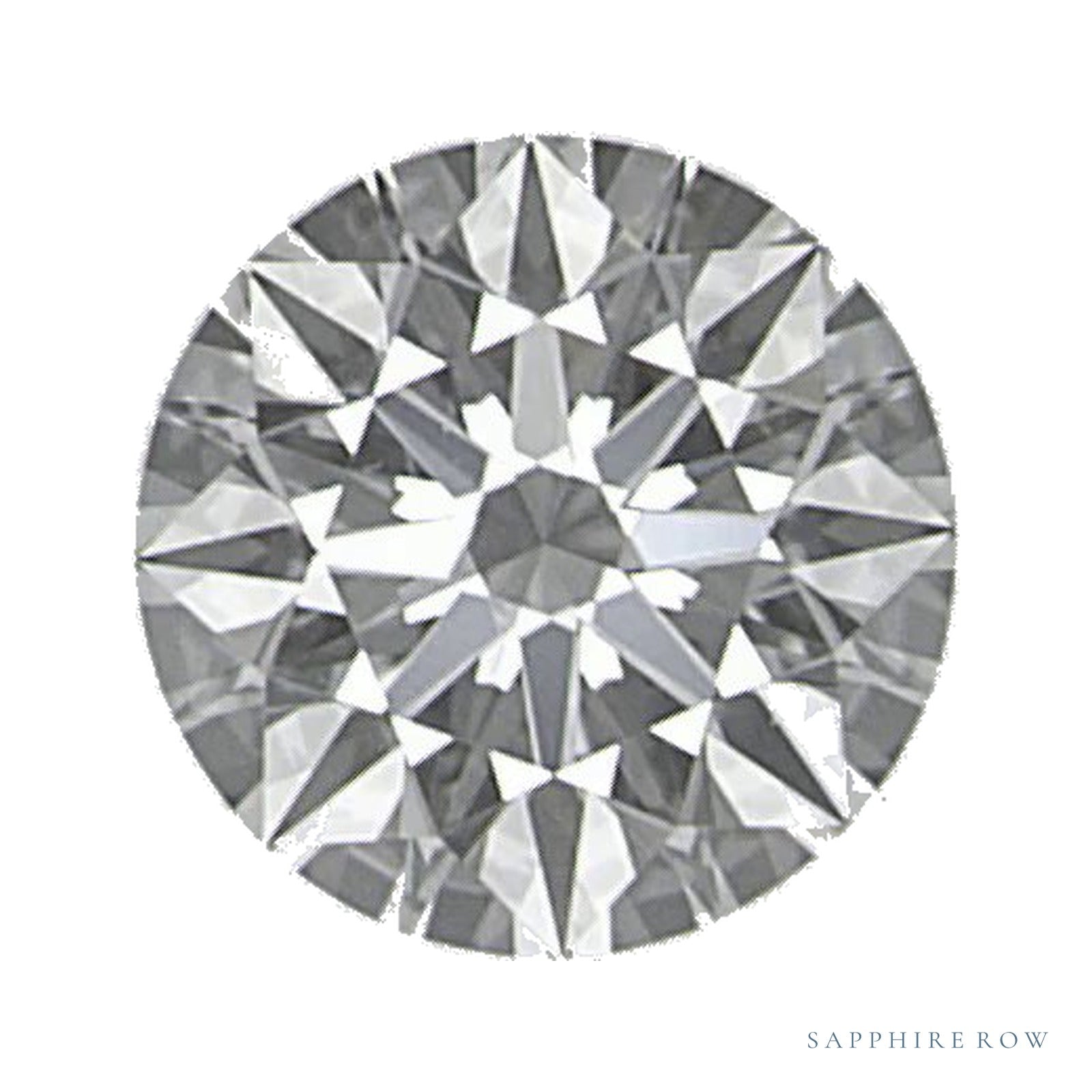0.41 ct natural diamond, round cut | Sapphire Row