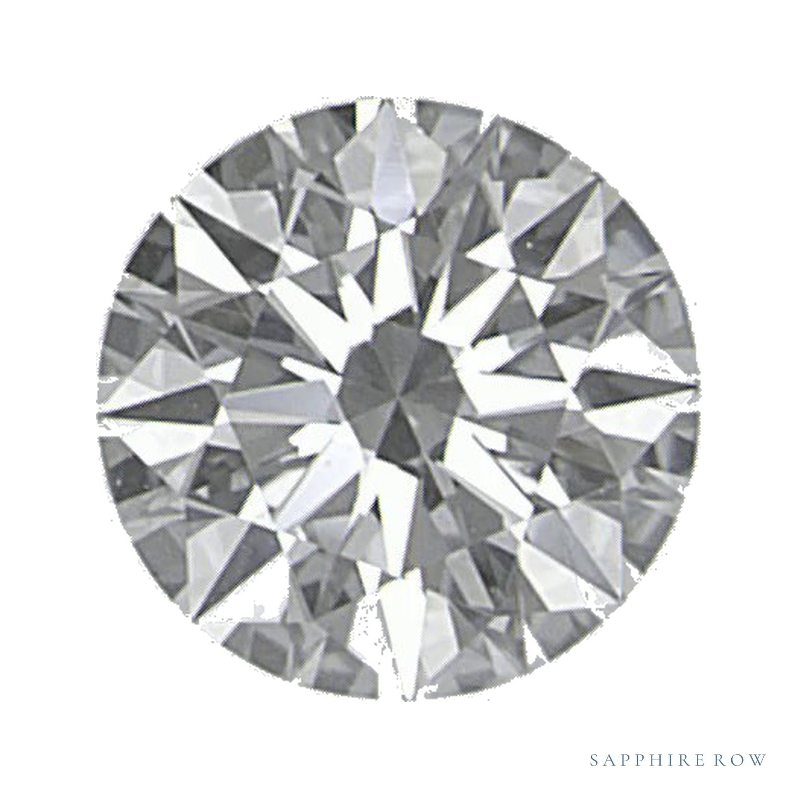 0.41 ct natural diamond, round cut | Sapphire Row