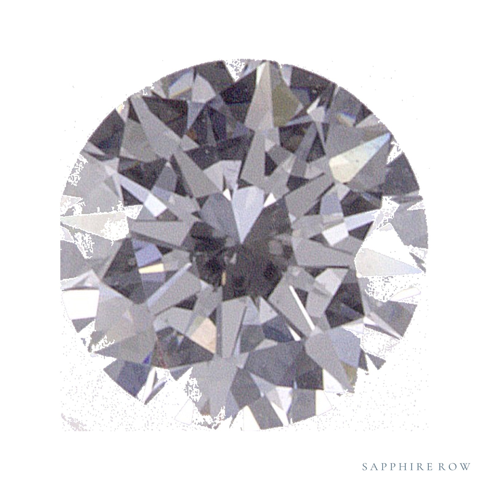0.40 ct natural diamond, round cut | Sapphire Row · cut4