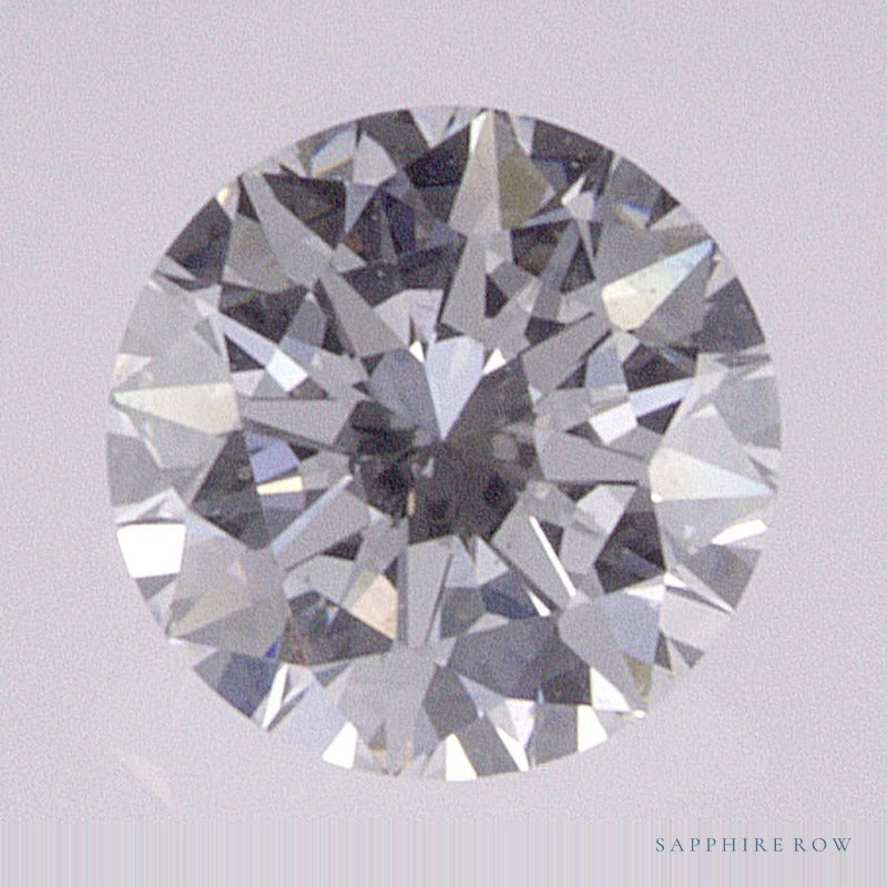 0.40 ct natural diamond, round cut | Sapphire Row · cut7