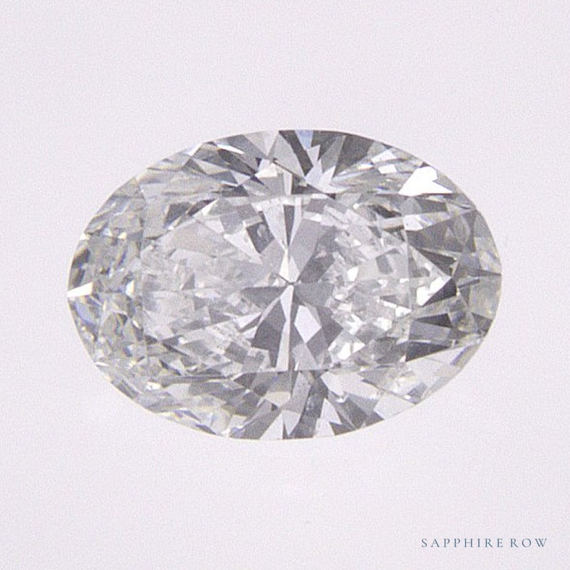 0.40 ct natural diamond, oval cut | Sapphire Row · cut7