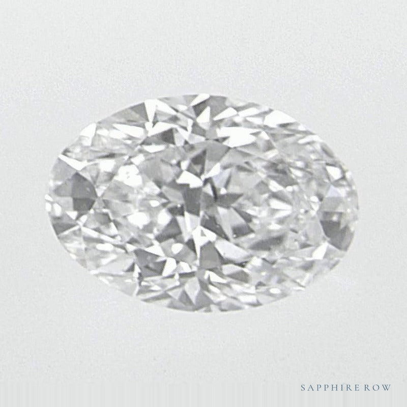 0.40 ct natural diamond, oval cut | Sapphire Row · cut7