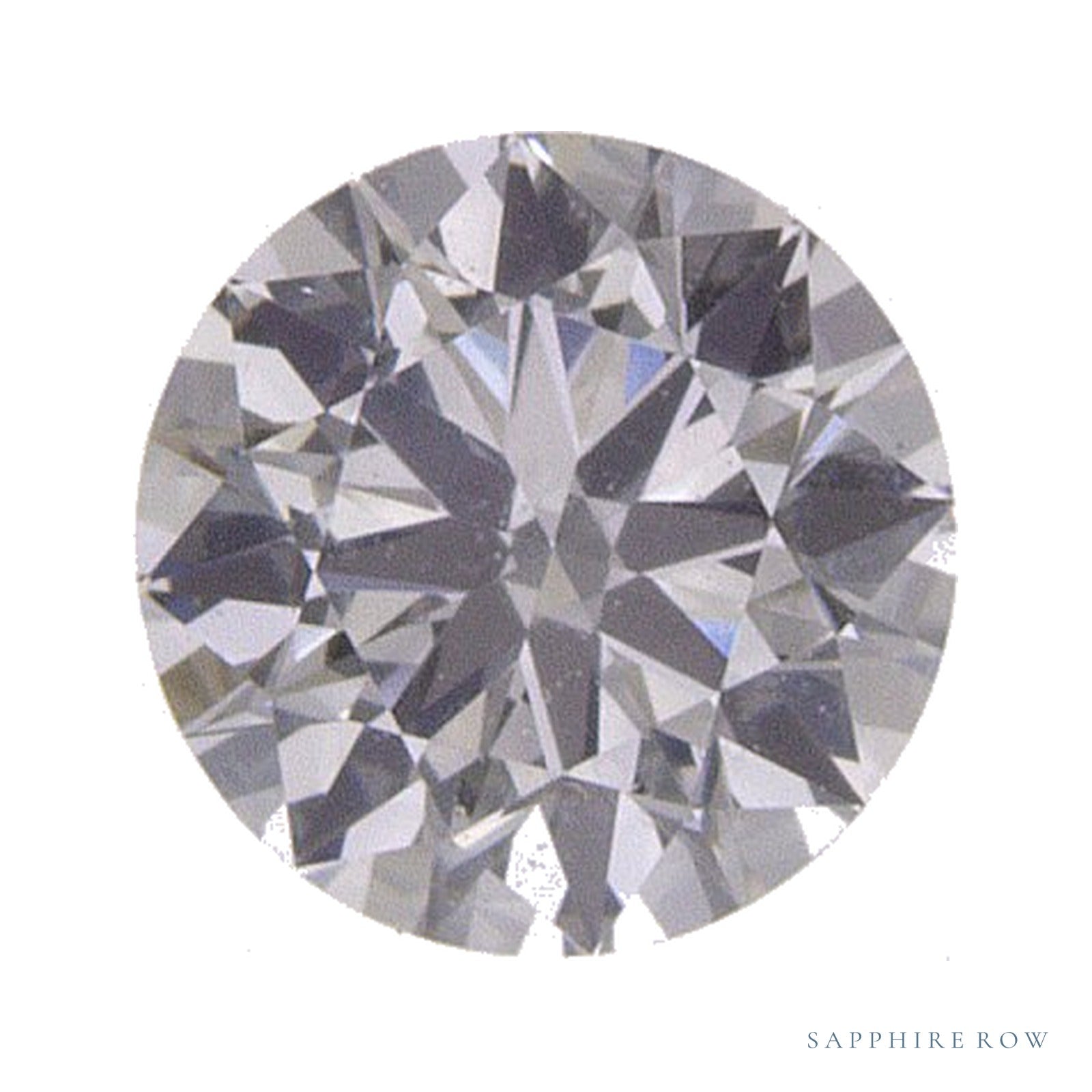 0.40 ct natural diamond, round cut | Sapphire Row · cut4