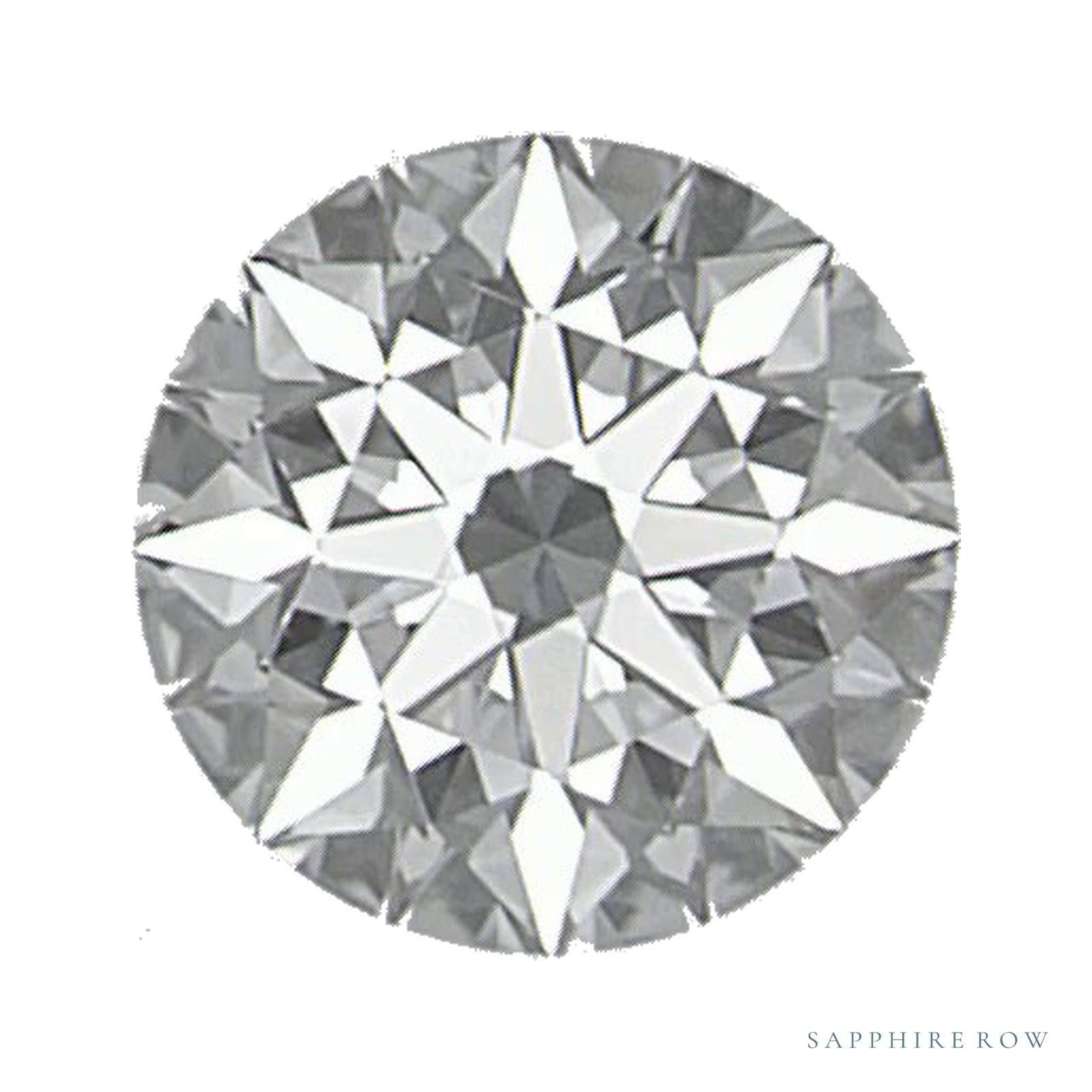 0.40 ct Round Natural Diamond – F VS1 — Sapphire Row · cut · cut3 · cut4