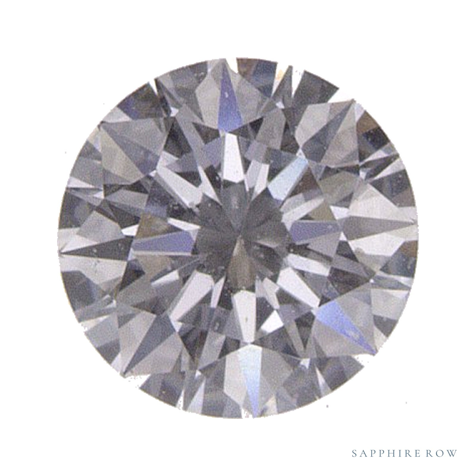 0.40 ct natural diamond, round cut | Sapphire Row · cut4