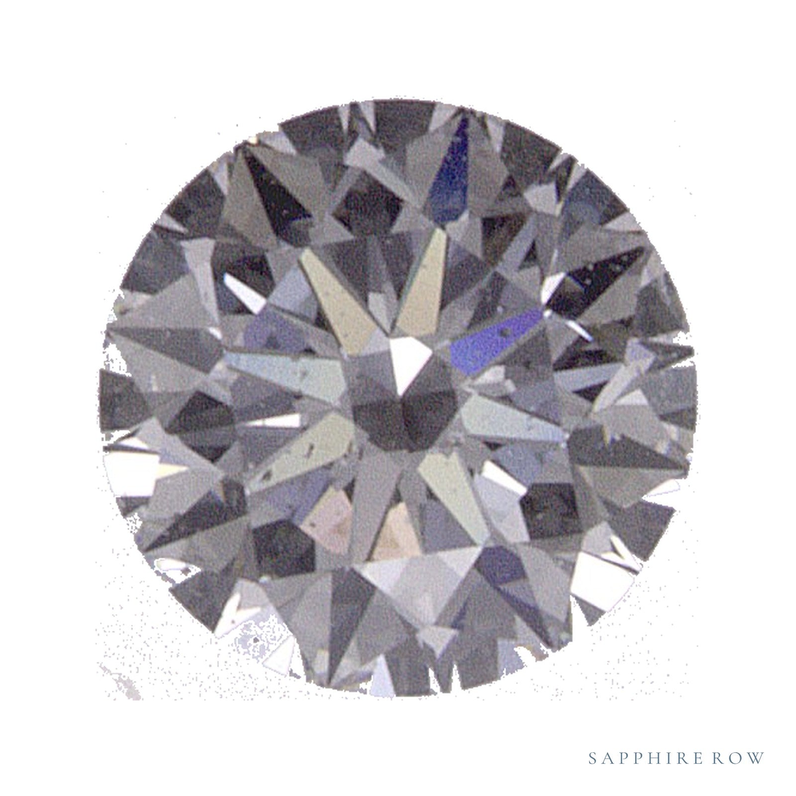 0.40 ct natural diamond, round cut | Sapphire Row · cut4