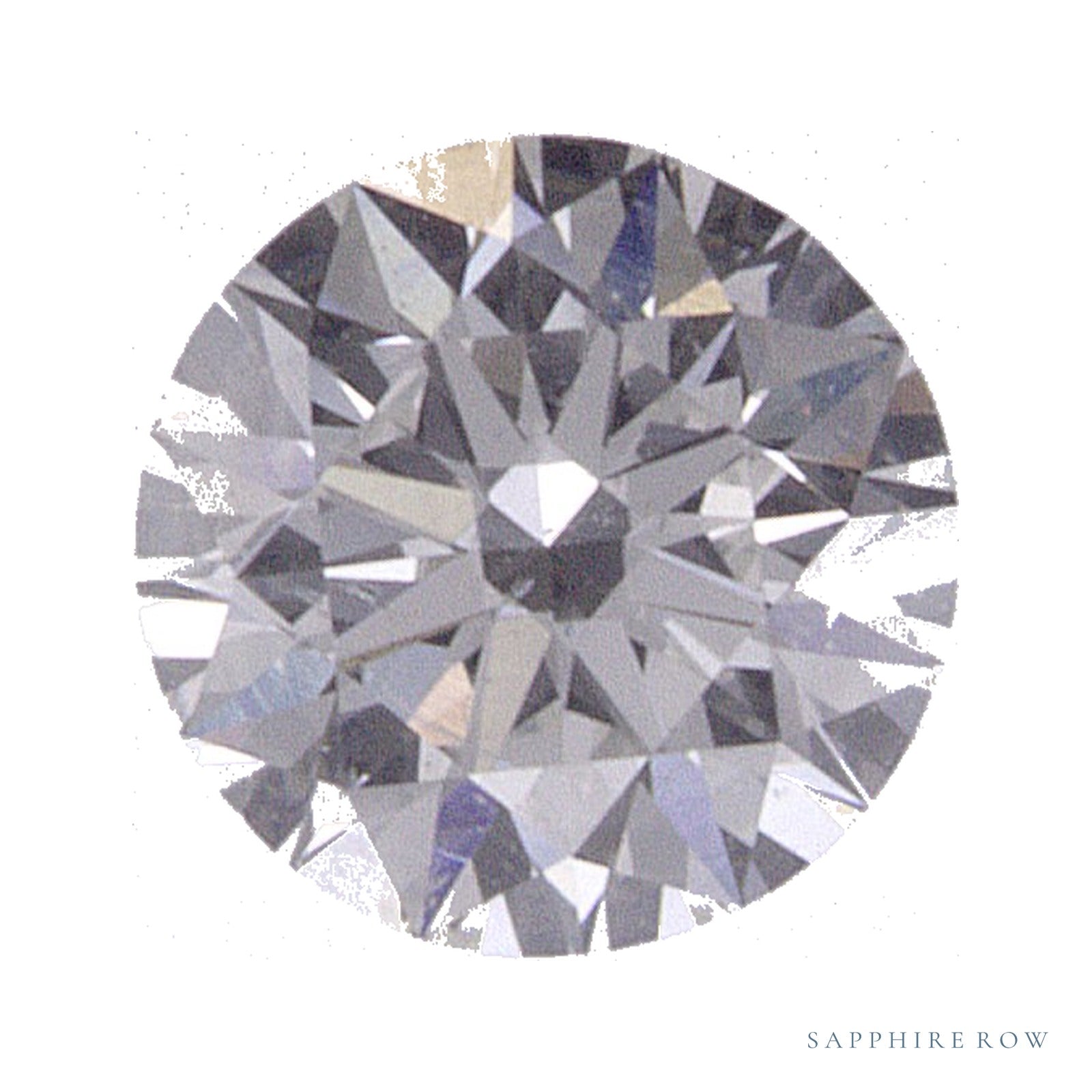 0.40 ct natural diamond, round cut | Sapphire Row