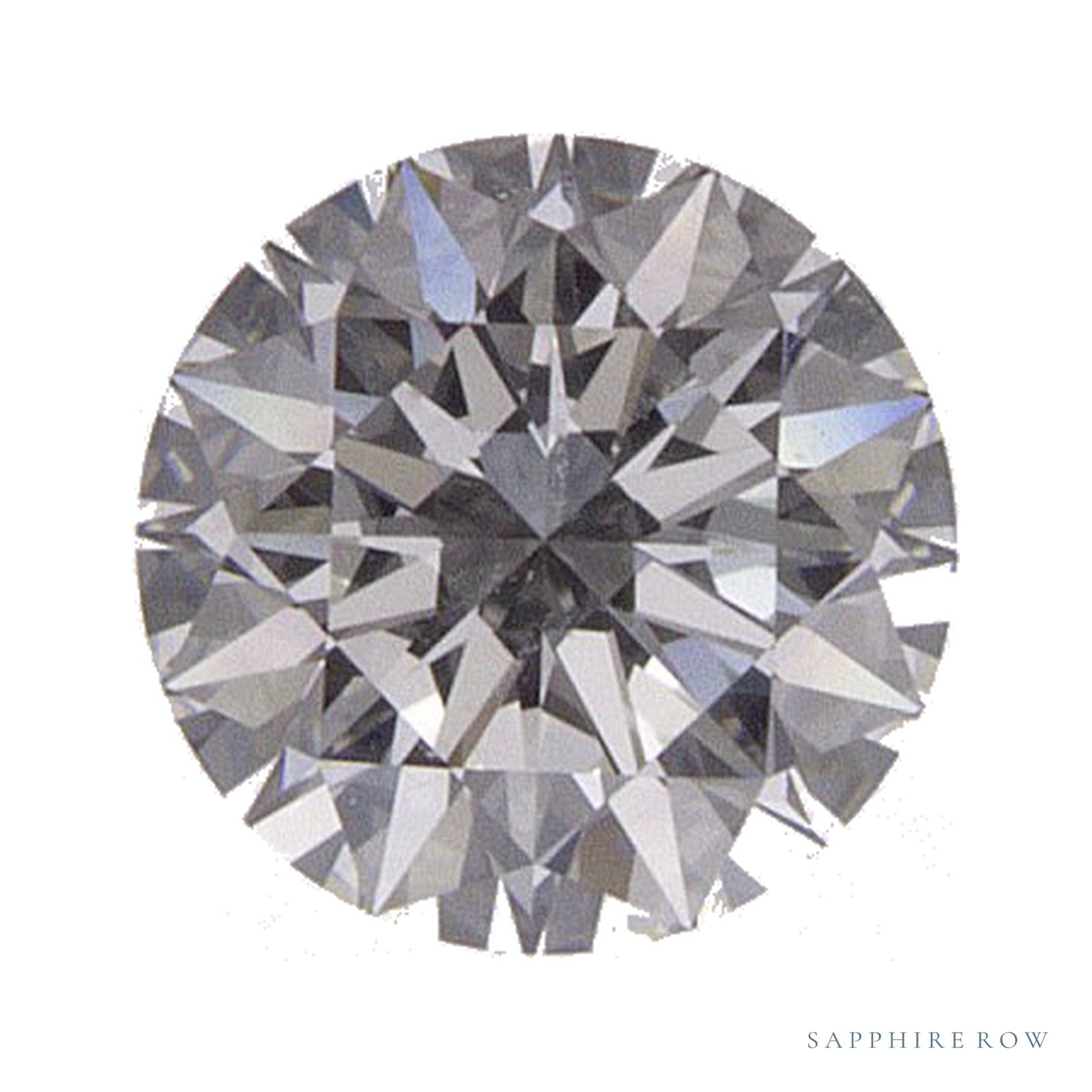0.40 ct Round Natural Diamond – H SI1 — Sapphire Row · cut · cut3 · cut4