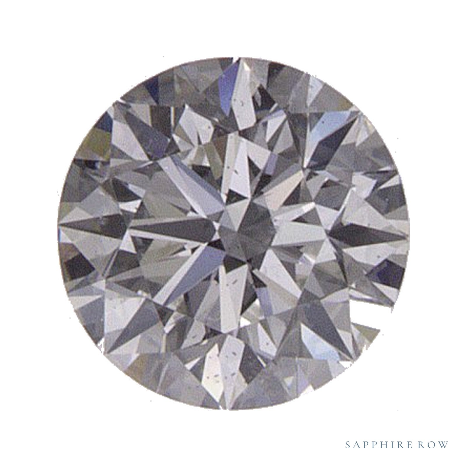 0.40 ct natural diamond, round cut | Sapphire Row