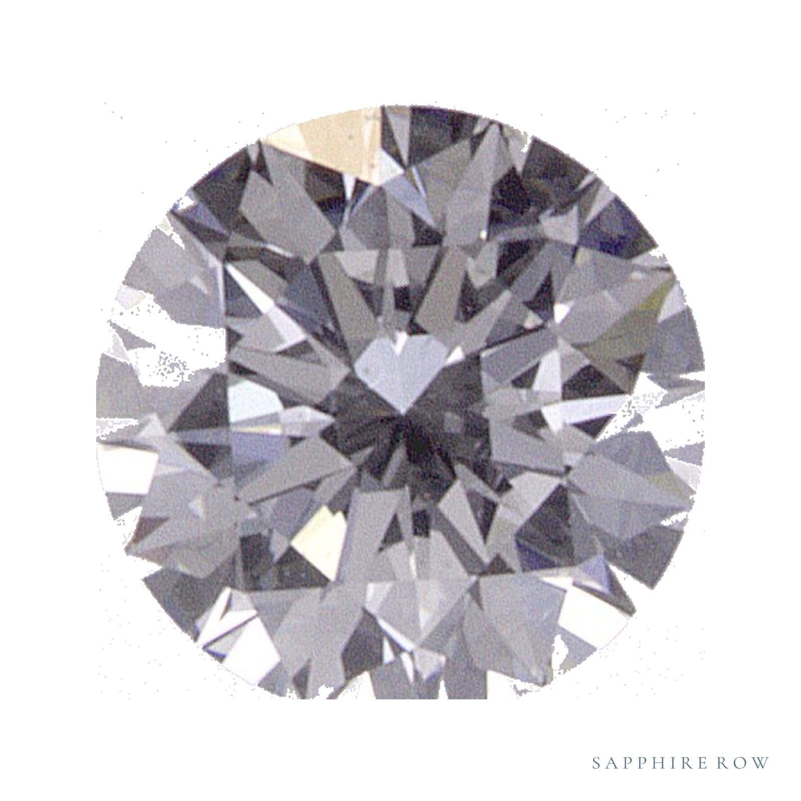 0.40 ct natural diamond, round cut | Sapphire Row · cut4