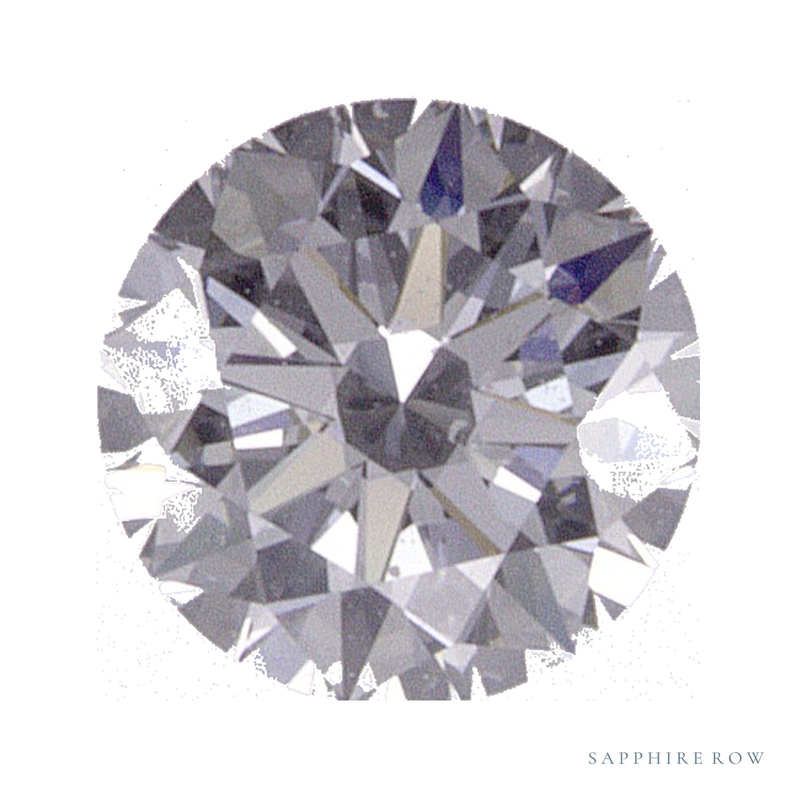 0.40 ct Round Natural Diamond – E VVS1 — Sapphire Row · cut · cut3 · cut4