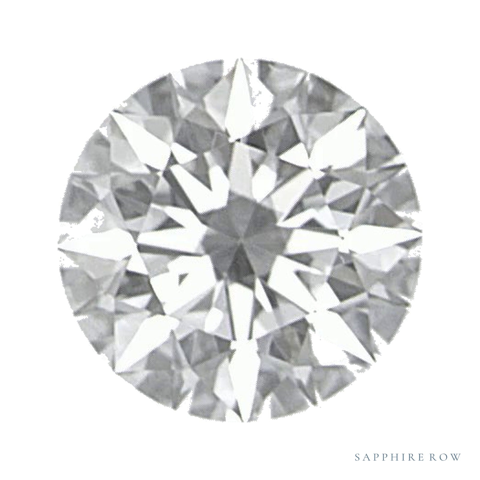 0.40 ct Round Natural Diamond – D VVS1 — Sapphire Row · cut · cut3 · cut4