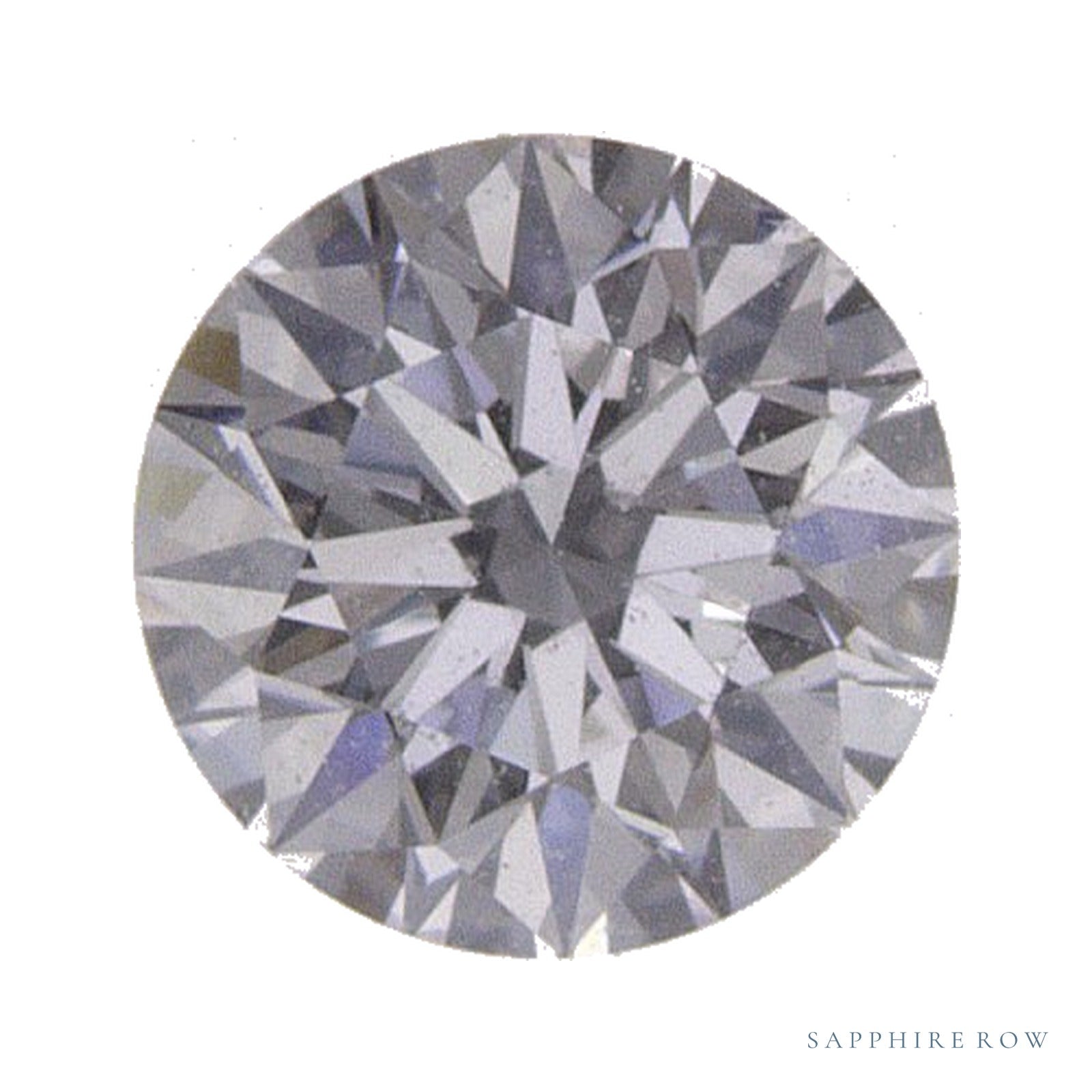 0.40 ct Round Natural Diamond – D SI1 — Sapphire Row · cut · cut3 · cut4