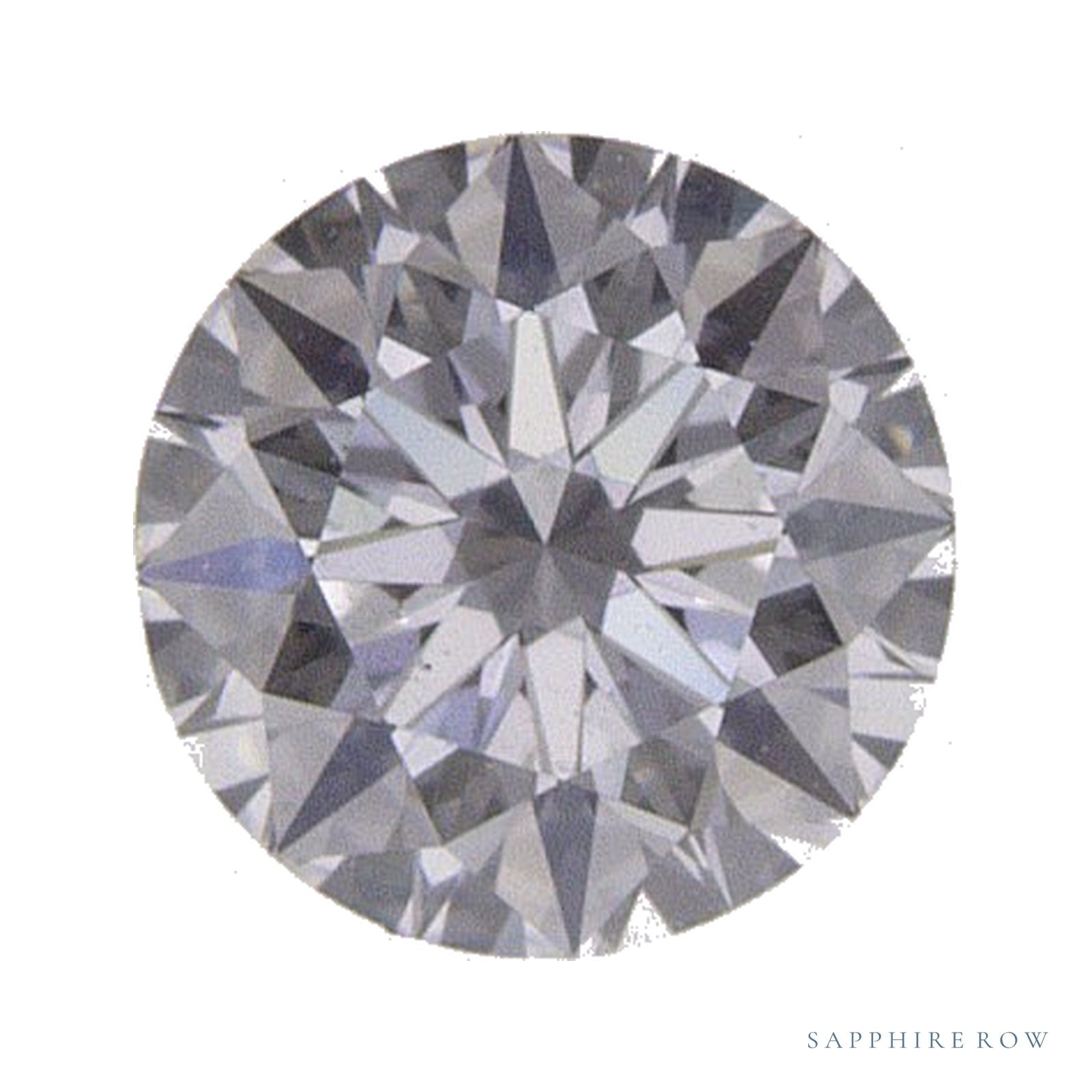 0.40 ct natural diamond, round cut | Sapphire Row · cut4