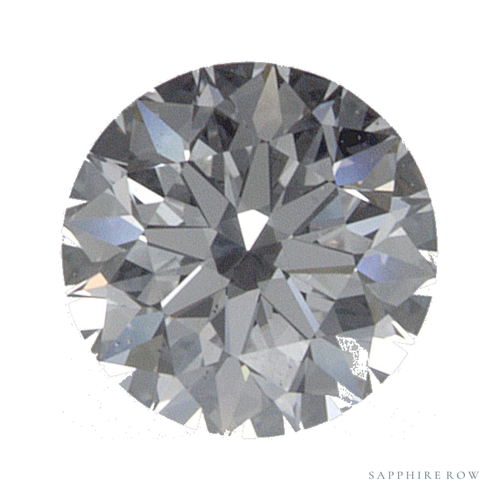 0.40 ct natural diamond, round cut | Sapphire Row · cut4