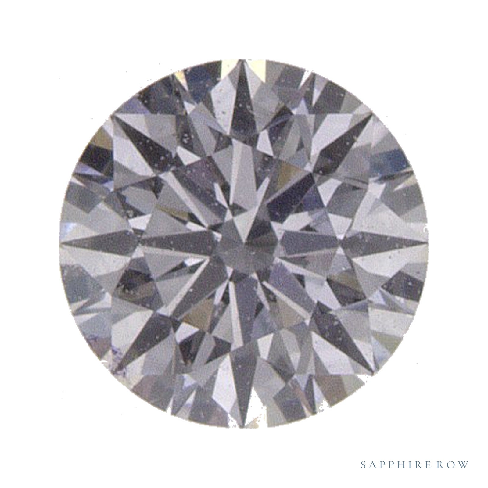 0.40 ct natural diamond, round cut | Sapphire Row · cut4