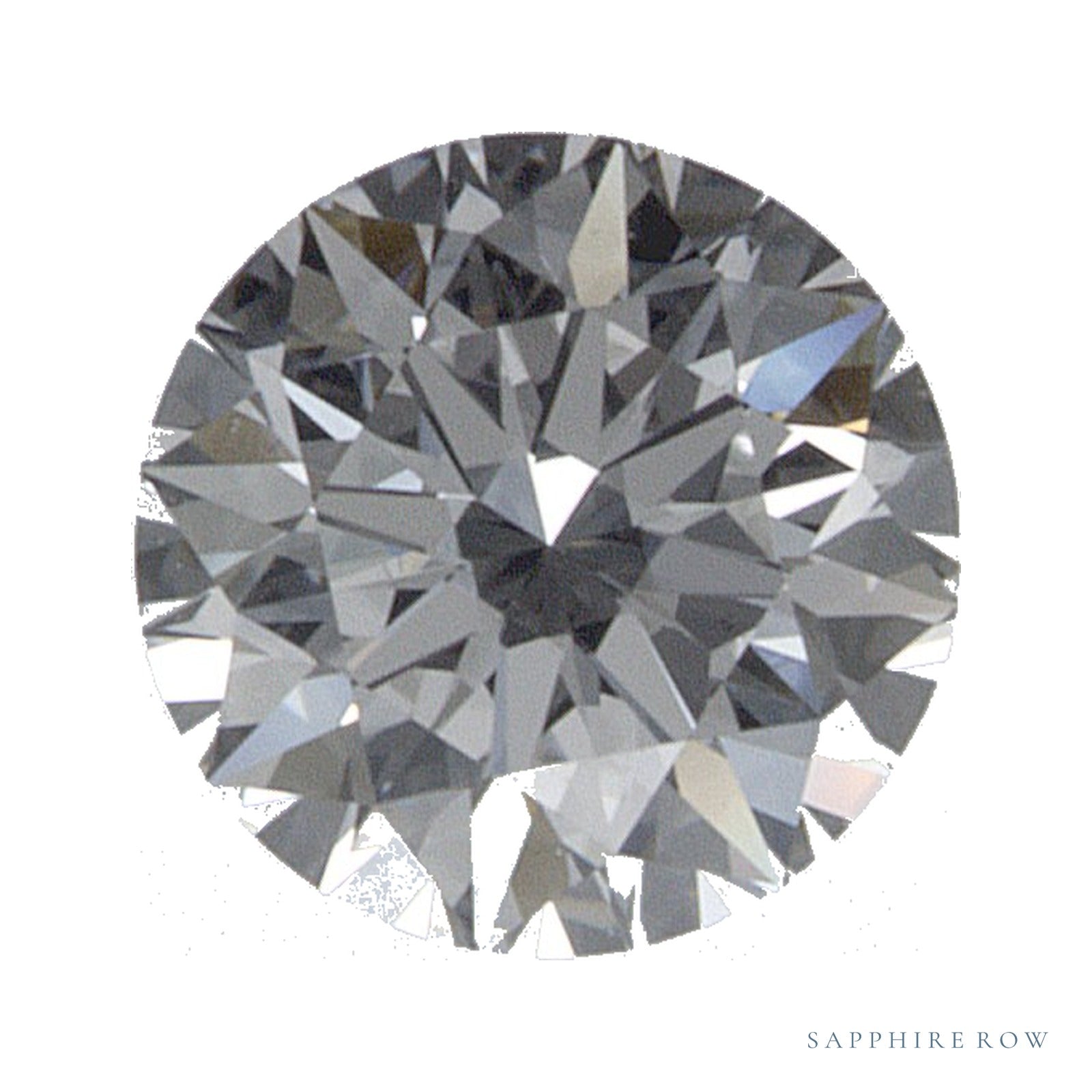 0.40 ct natural diamond, round cut | Sapphire Row · cut4