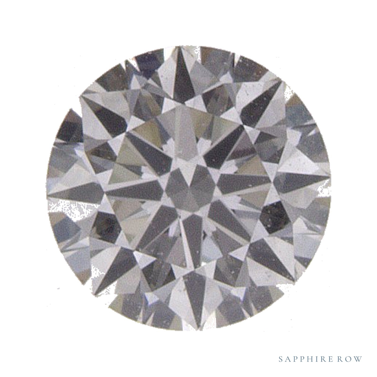 0.40 ct Round Natural Diamond – J IF — Sapphire Row · cut · cut3 · cut4