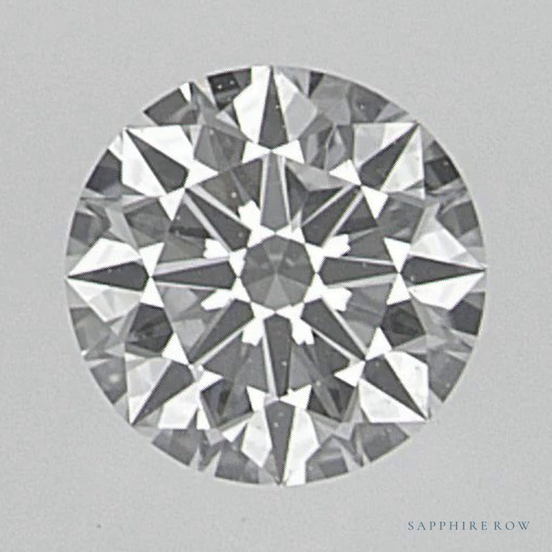 0.39 ct natural diamond, round cut | Sapphire Row · cut7
