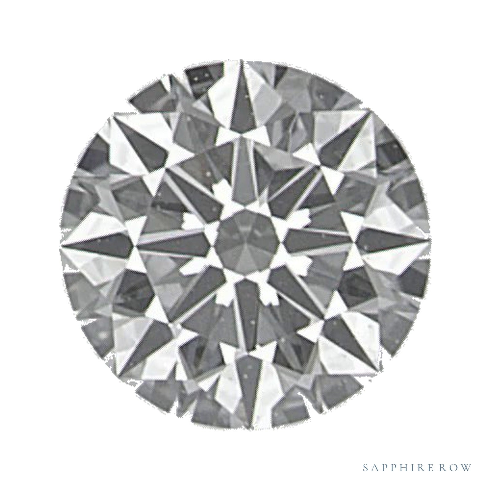 0.39 ct natural diamond, round cut | Sapphire Row · cut4