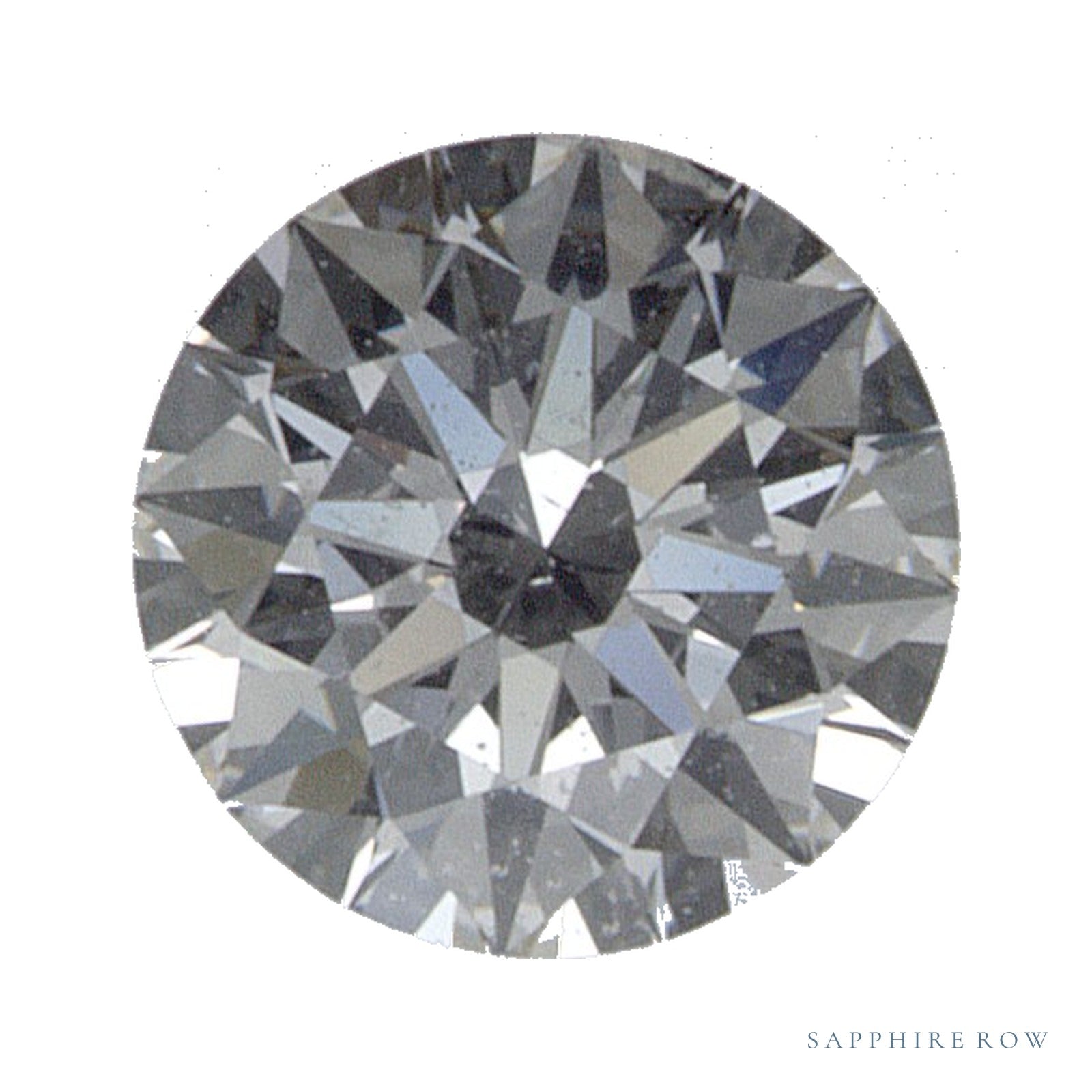 0.40 ct Round Natural Diamond – H SI2 — Sapphire Row · cut · cut3 · cut4