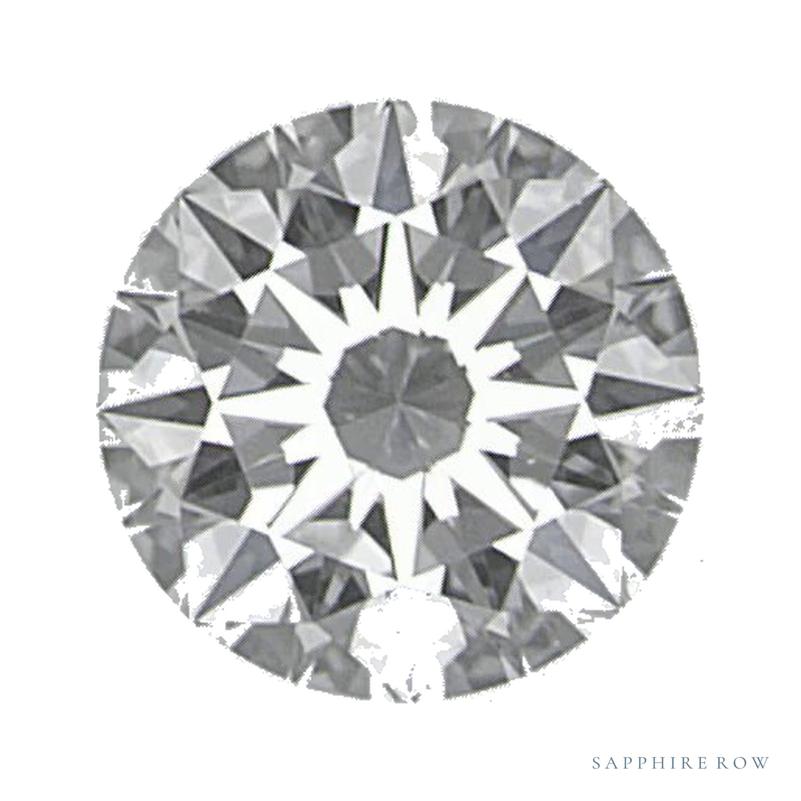 0.39 ct natural diamond, round cut | Sapphire Row · cut4