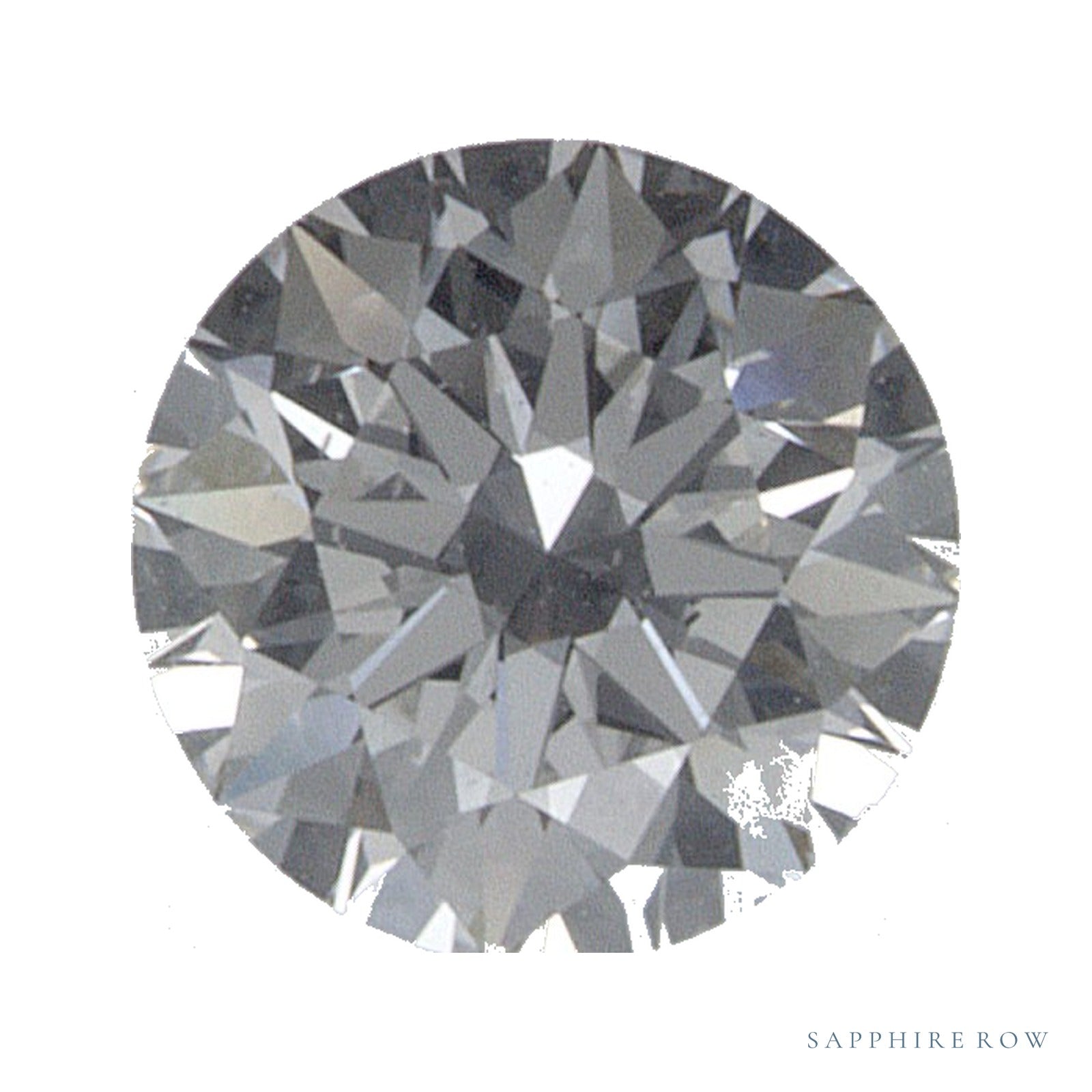 0.38 ct Round Natural Diamond – F SI1 — Sapphire Row · cut · cut3 · cut4