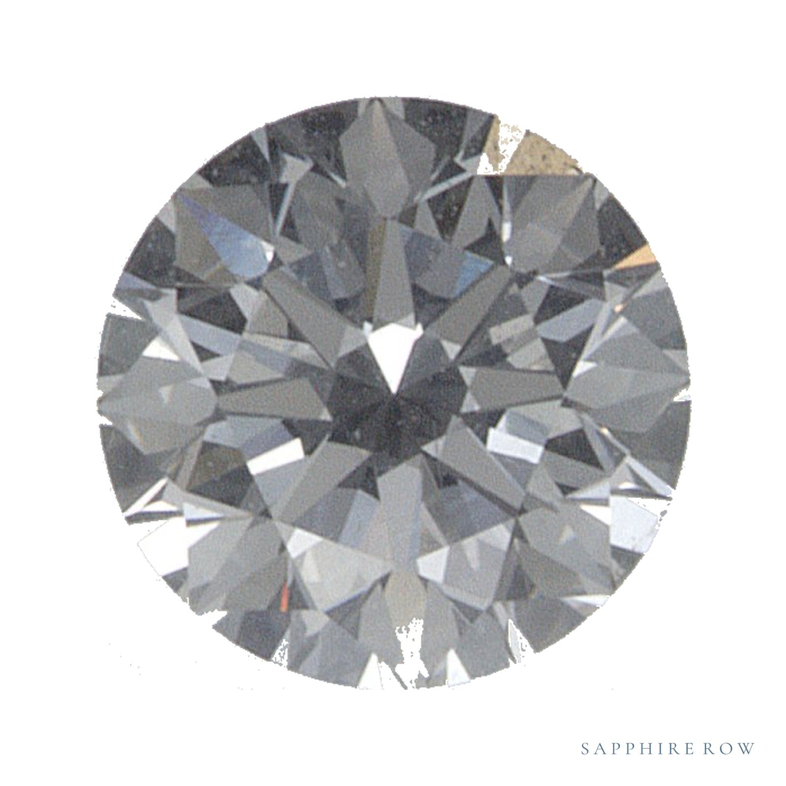 0.38 ct natural diamond, round cut | Sapphire Row · cut4