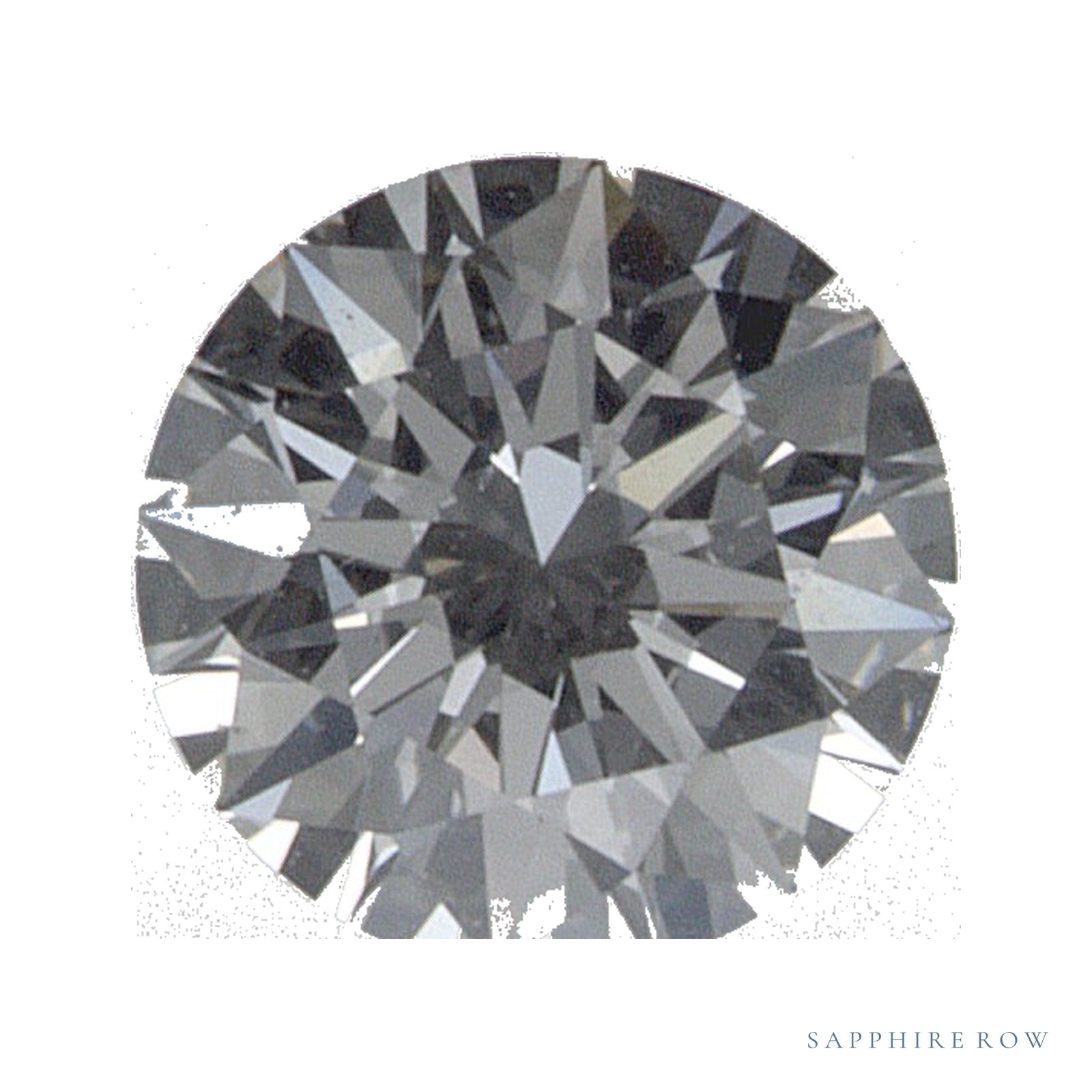 0.38 ct natural diamond, round cut | Sapphire Row · cut4
