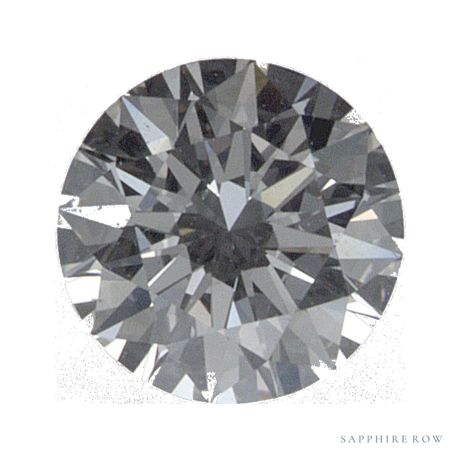 0.38 ct natural diamond, round cut | Sapphire Row · cut4