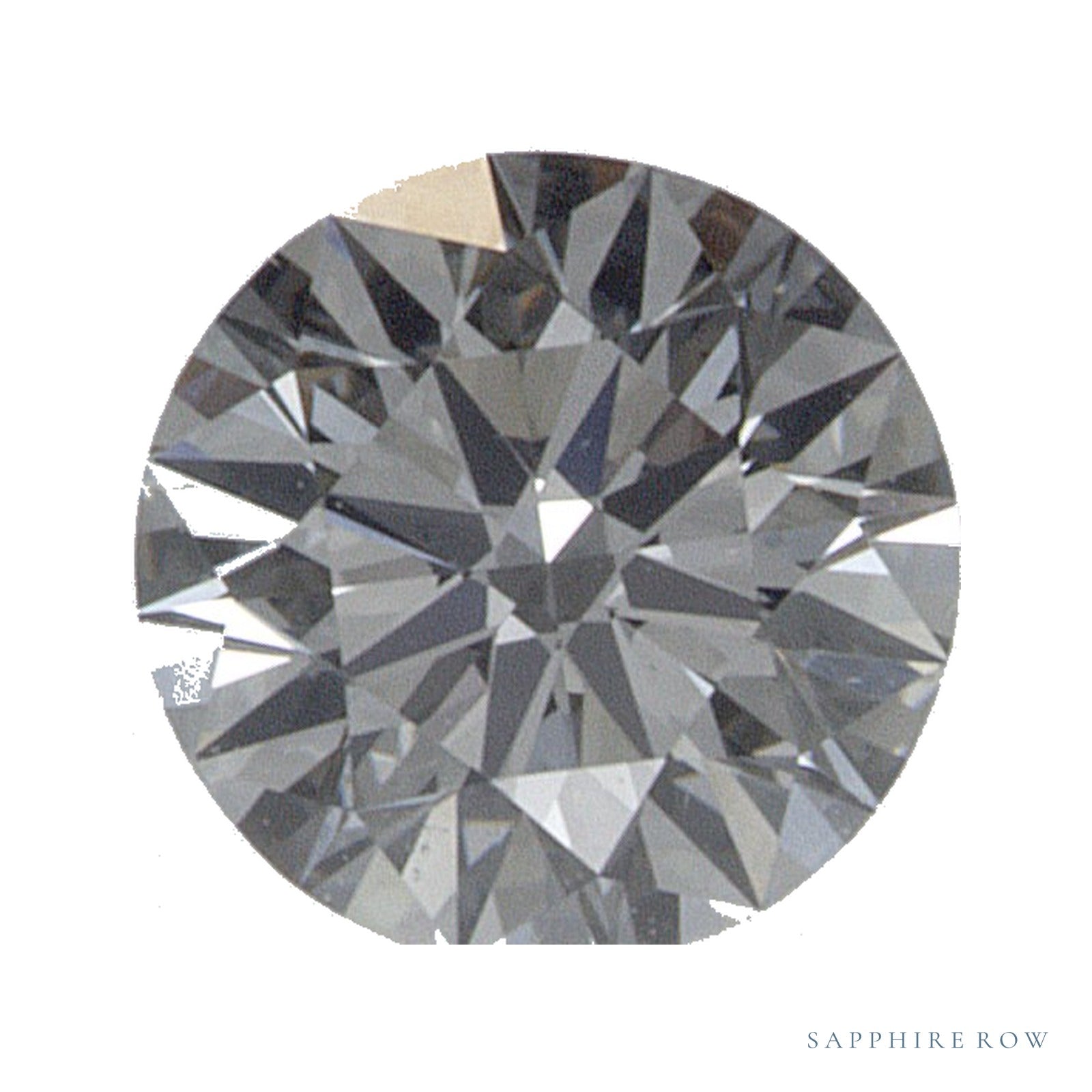 0.37 ct natural diamond, round cut | Sapphire Row · cut4