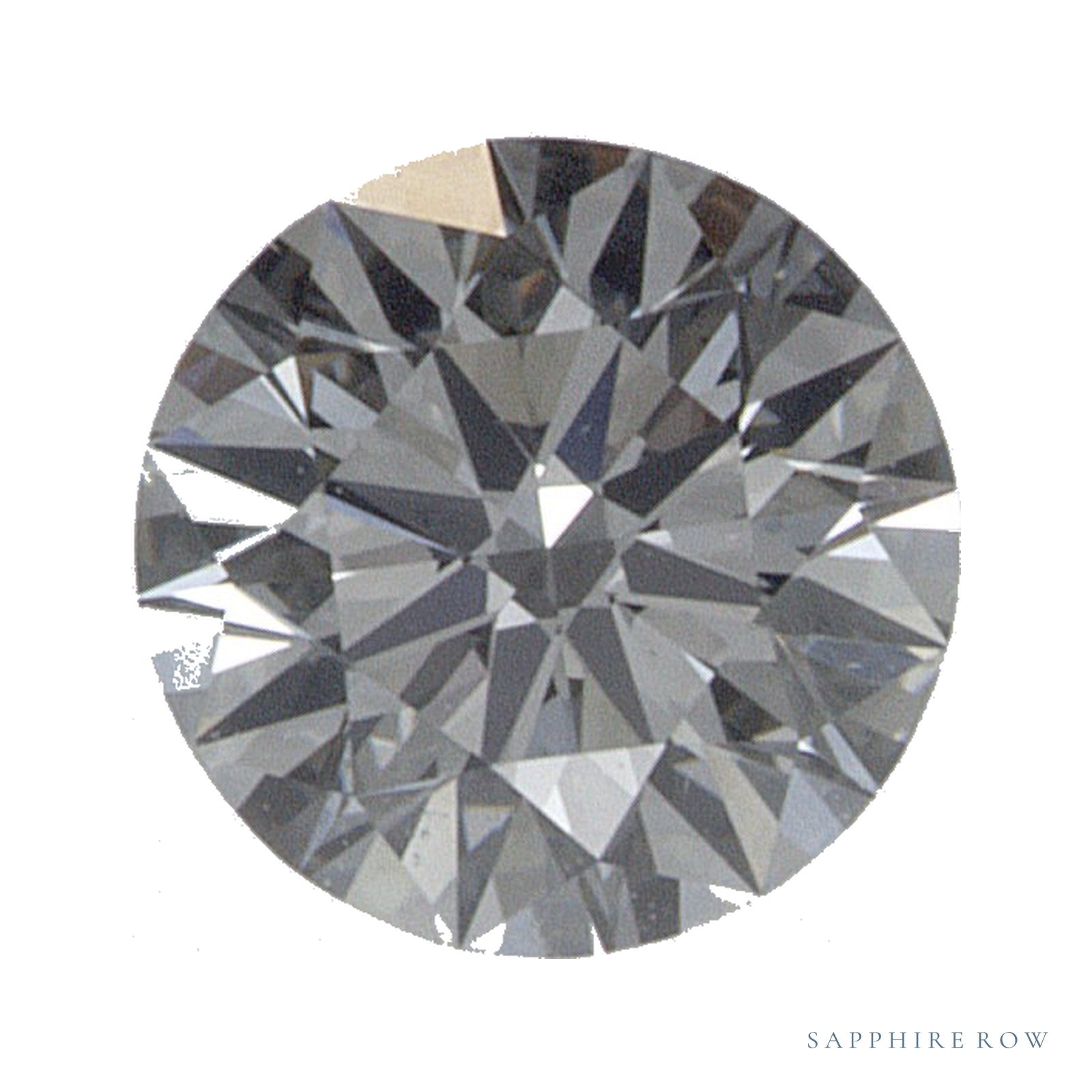 0.37 ct natural diamond, round cut | Sapphire Row · cut4