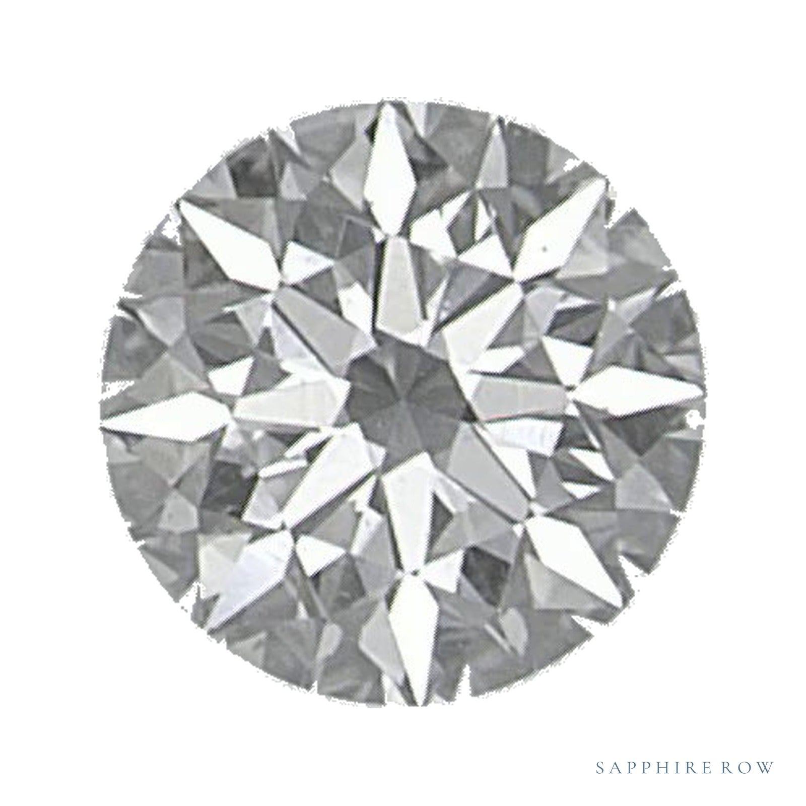 0.37 ct Round Natural Diamond – G SI2 — Sapphire Row · cut · cut3 · cut4