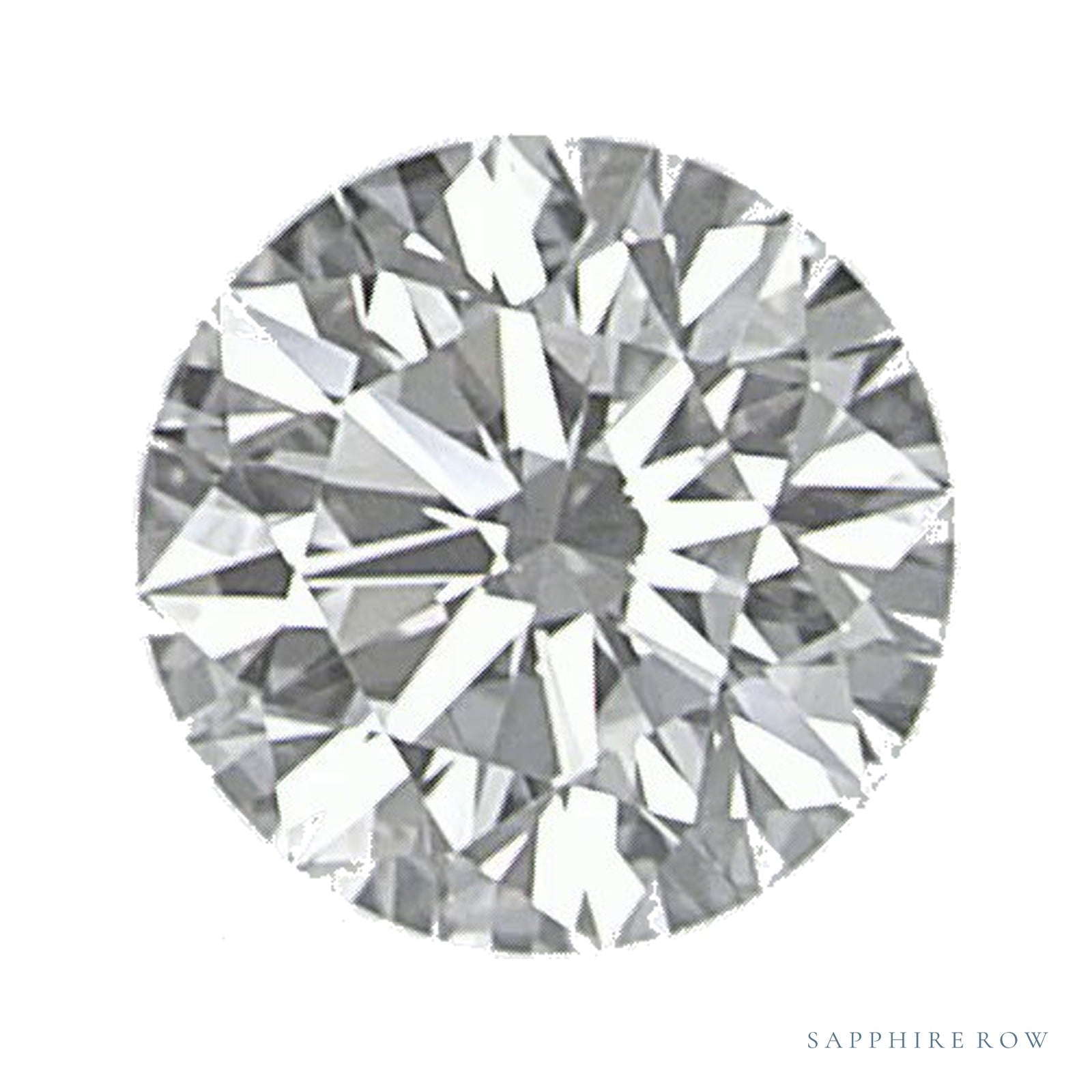 0.36 ct natural diamond, round cut | Sapphire Row · cut4