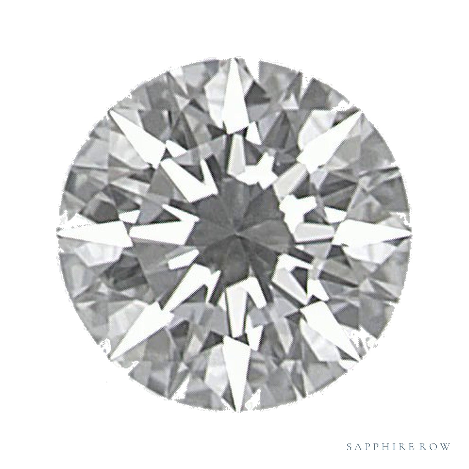 0.36 ct Round Natural Diamond – E VVS1 — Sapphire Row · cut · cut3 · cut4