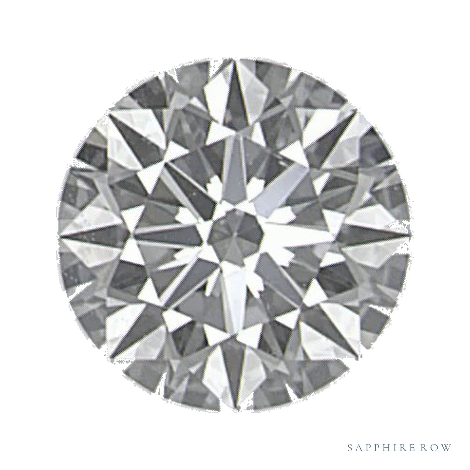 0.36 ct Round Natural Diamond – G SI1 — Sapphire Row · cut · cut3 · cut4