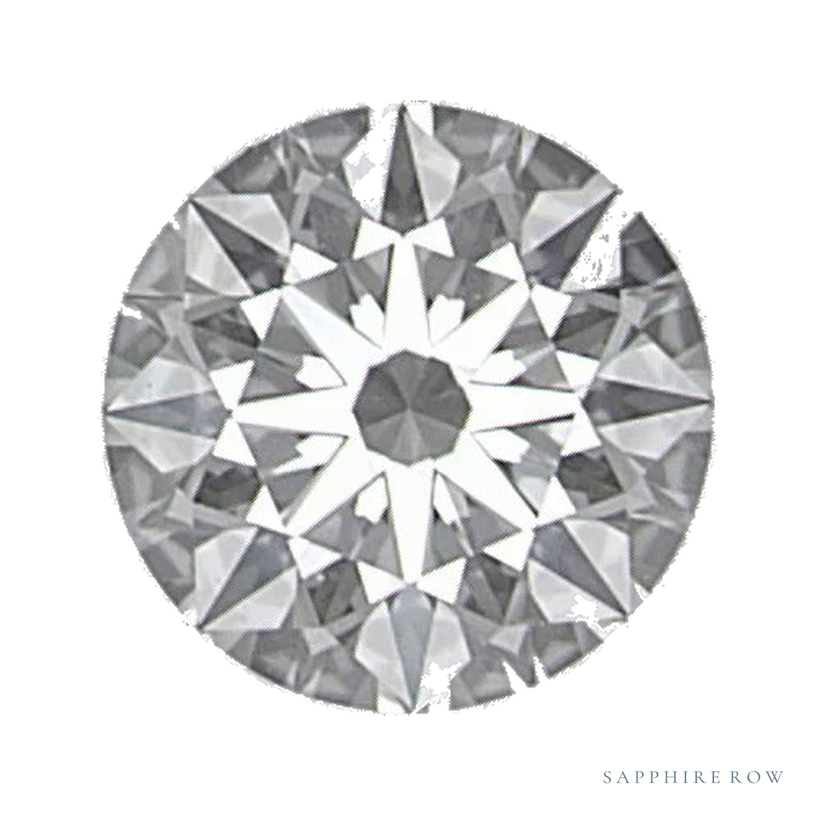 0.36 ct natural diamond, round cut | Sapphire Row · cut4