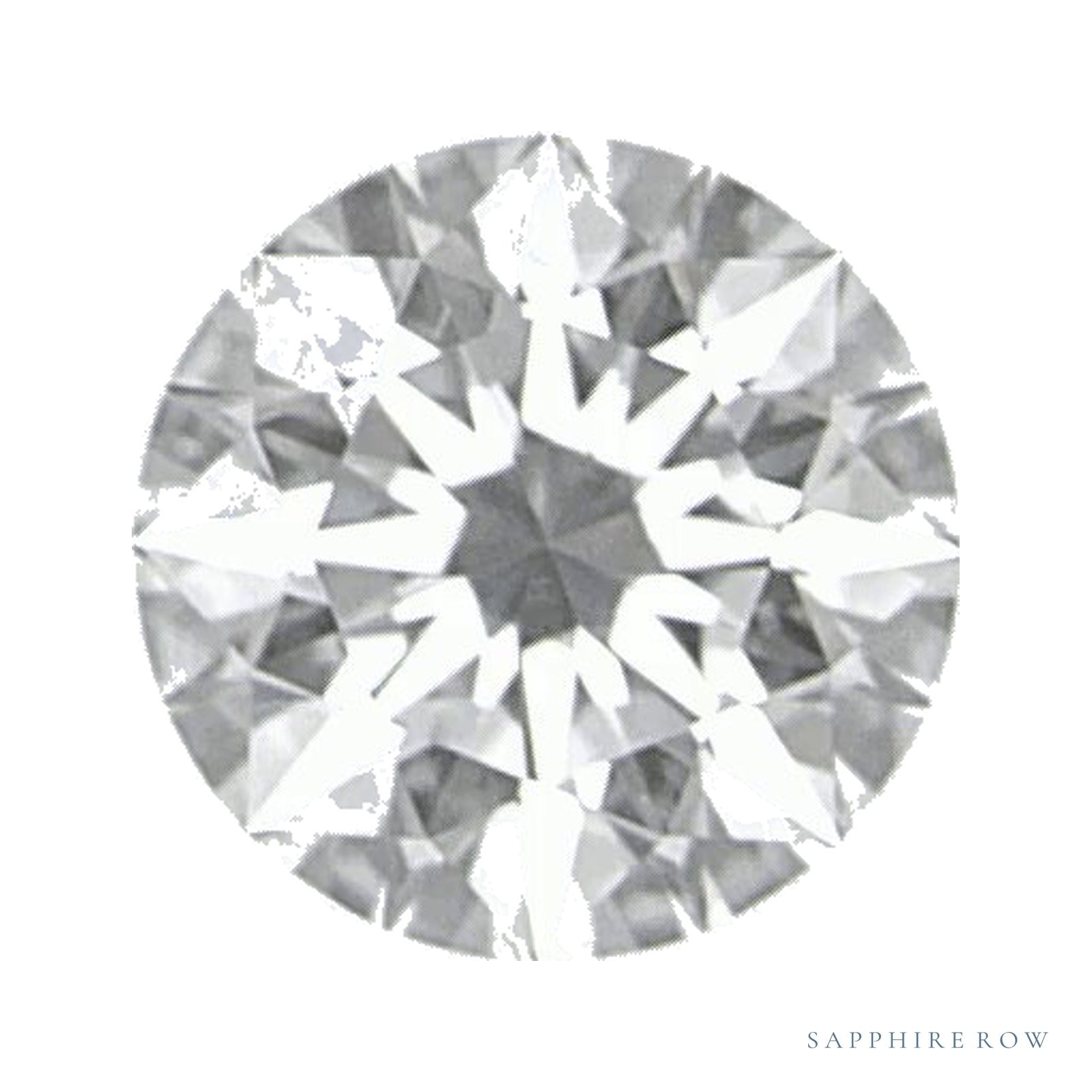 0.36 ct natural diamond, round cut | Sapphire Row · cut4